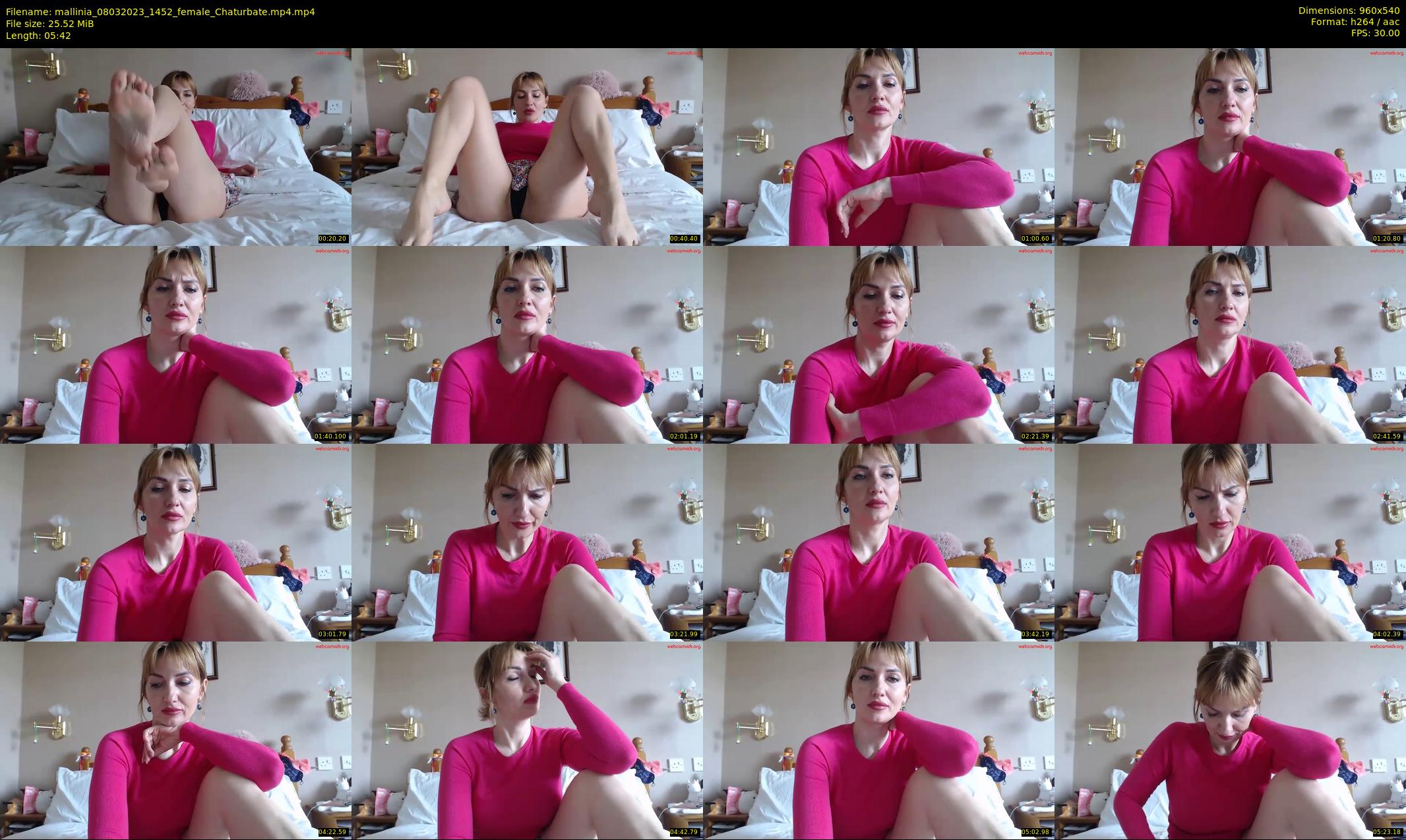 mallinia — 6 minute Chaturbate female cam show recording, 480p, Mar 8, 2023