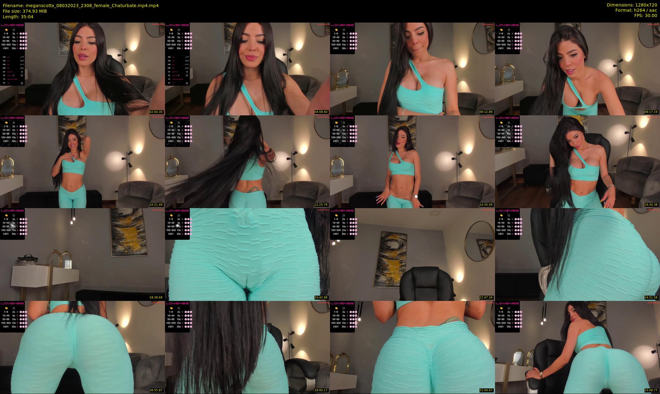 meganscottx — 36 minute Chaturbate female cam show recording, 720p, Mar 8, 2023