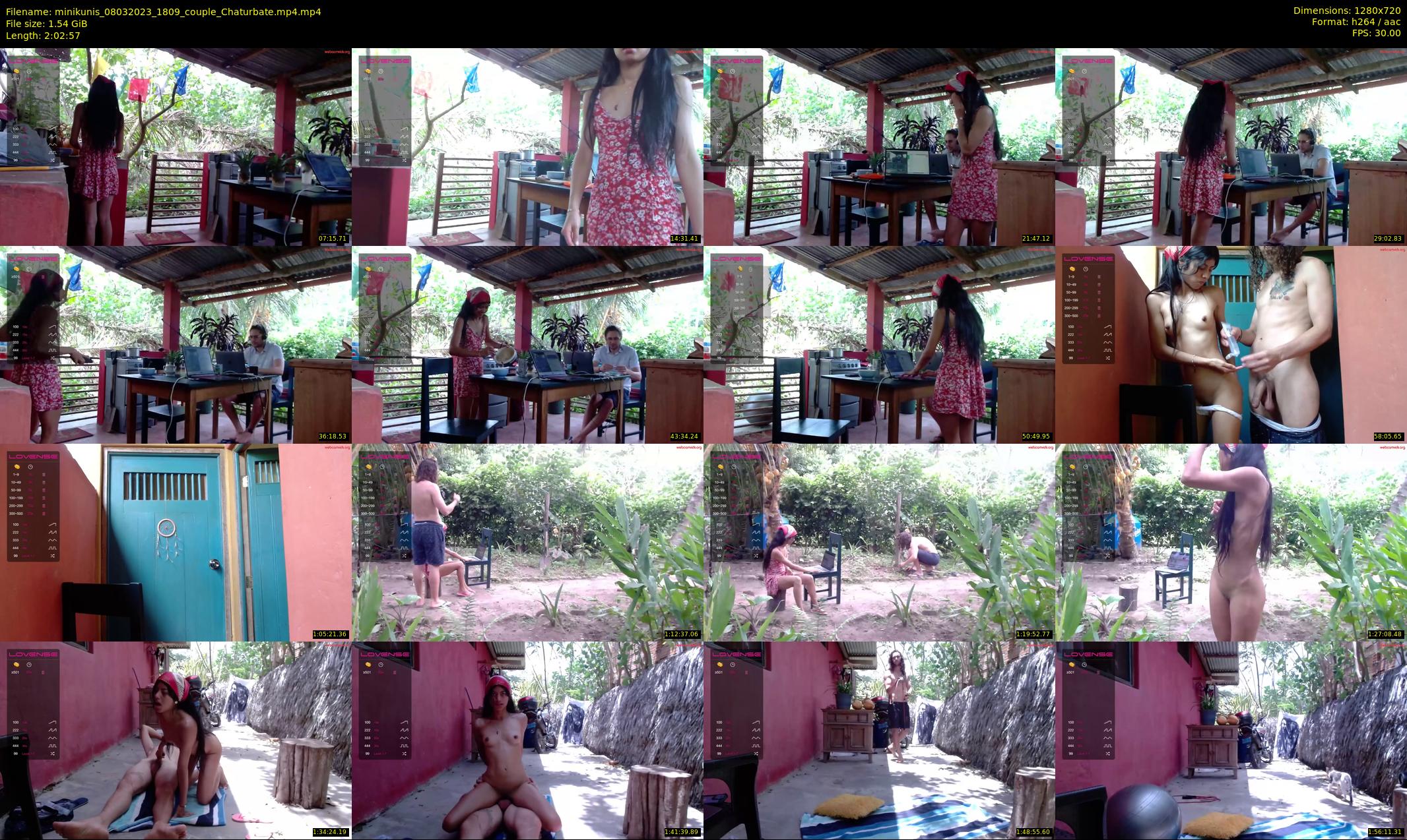 minikunis — 123 minute Chaturbate couple cam show recording, 720p, Mar 8, 2023