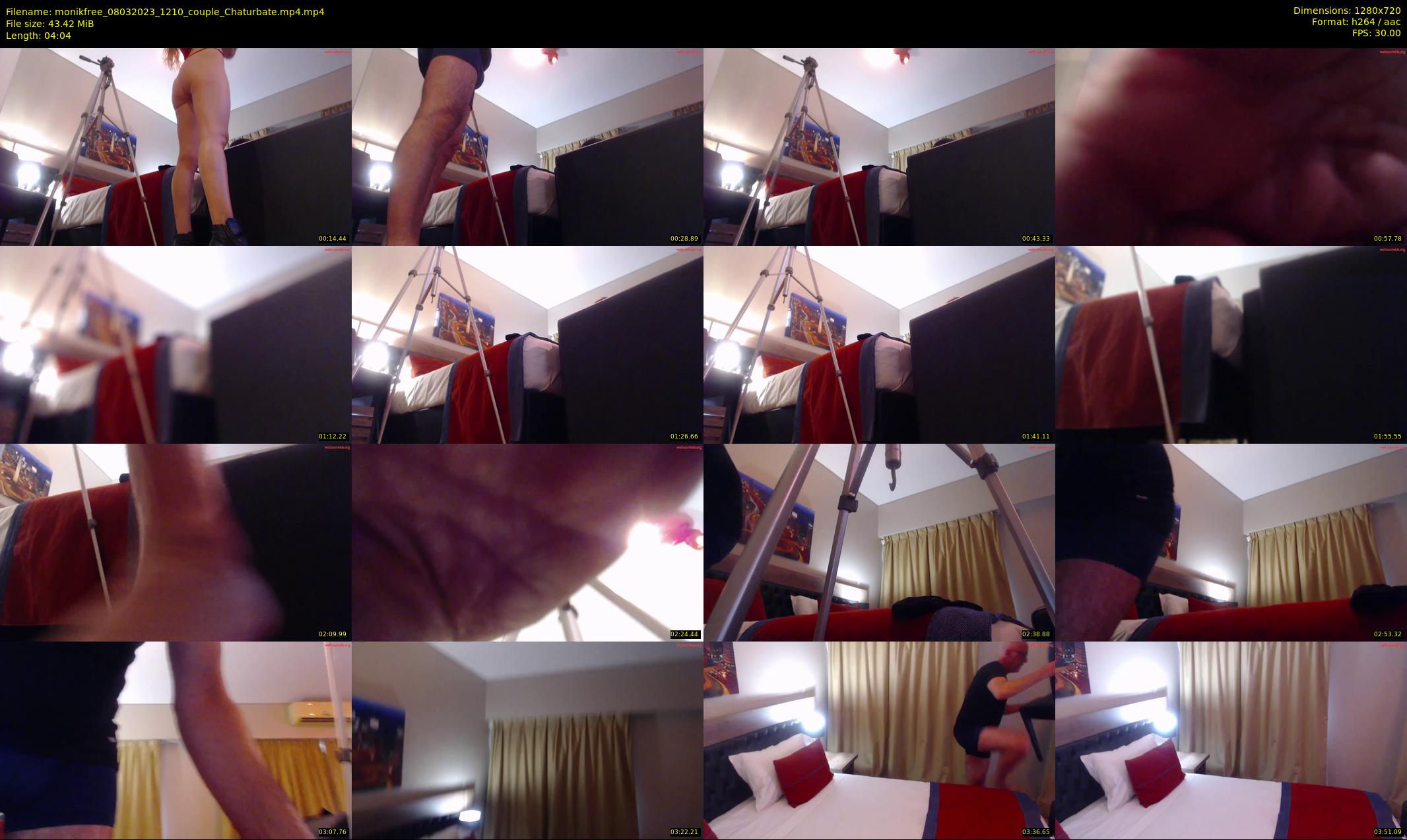monikfree — 5 minute Chaturbate couple cam show recording, 720p, Mar 8, 2023
