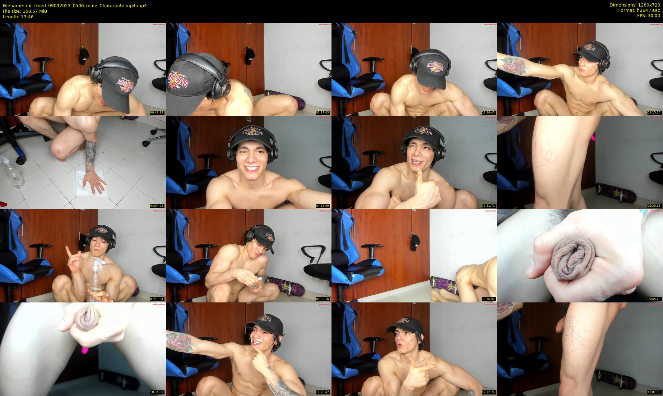mr_freed — 14 minute Chaturbate male cam show recording, 720p, Mar 9, 2023
