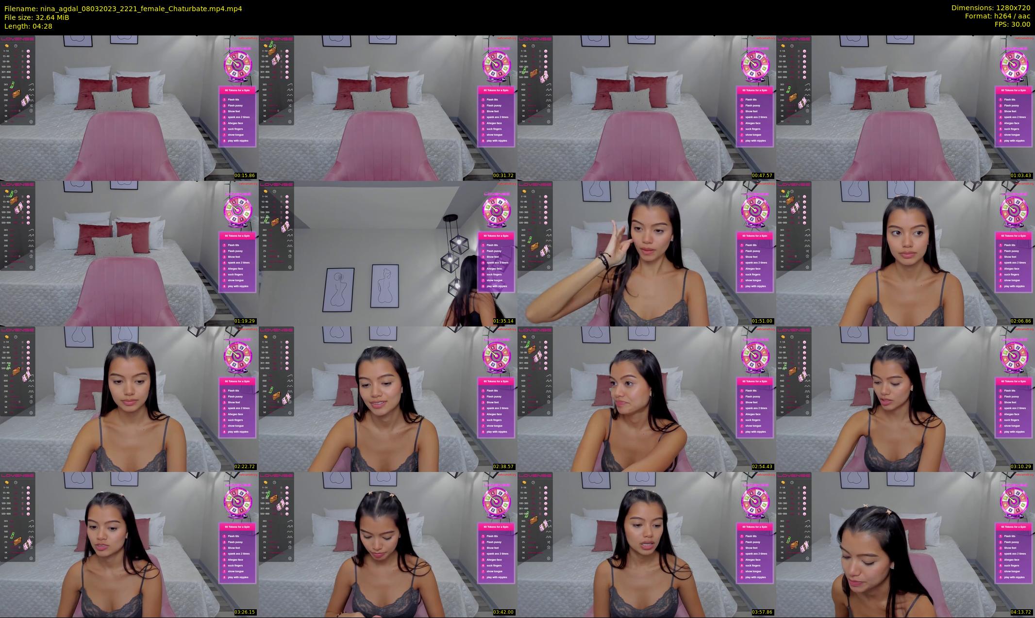 nina_agdal — 5 minute Chaturbate female cam show recording, 720p, Mar 8, 2023