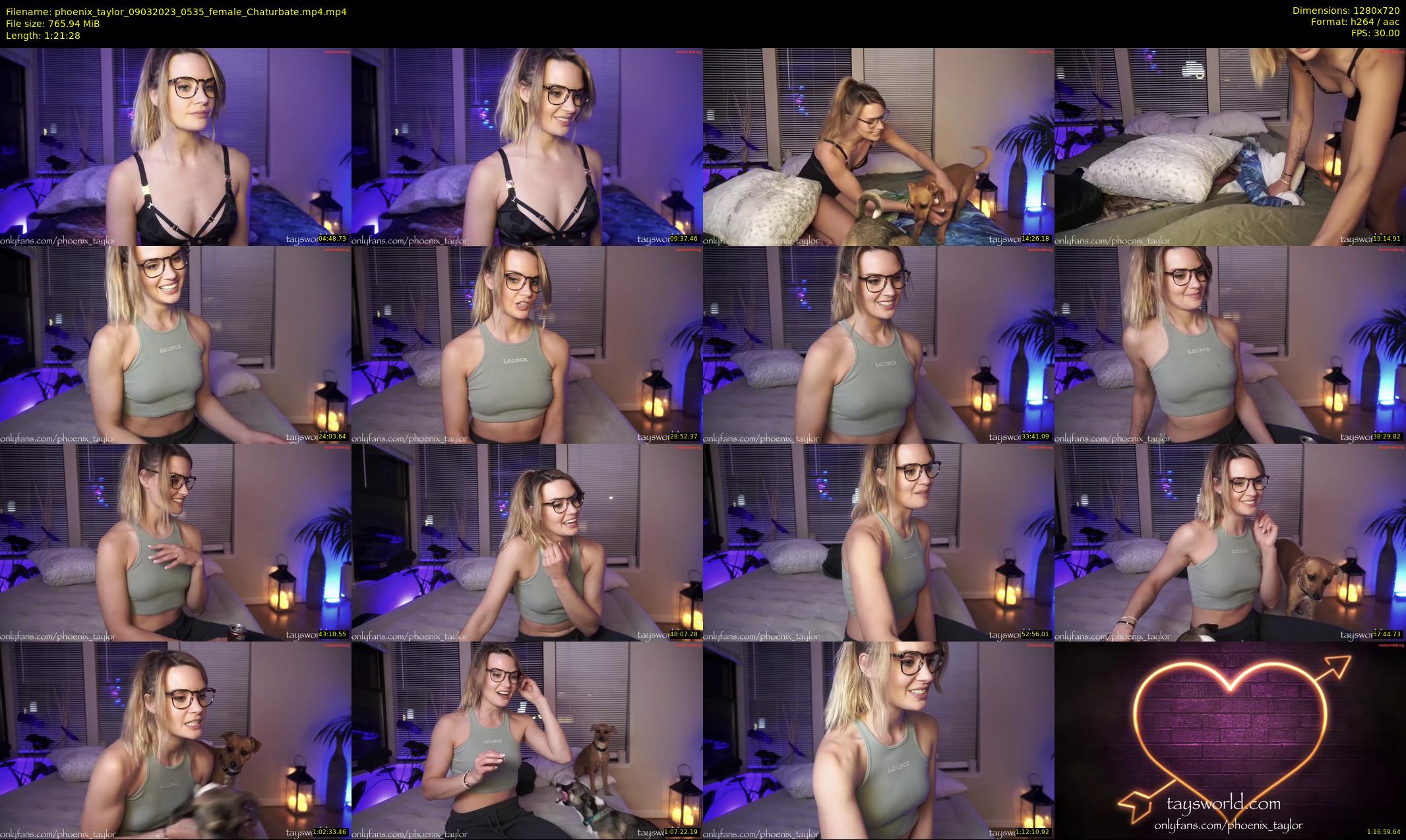 phoenix_taylor — 82 minute Chaturbate female cam show recording, 720p, Mar 9, 2023