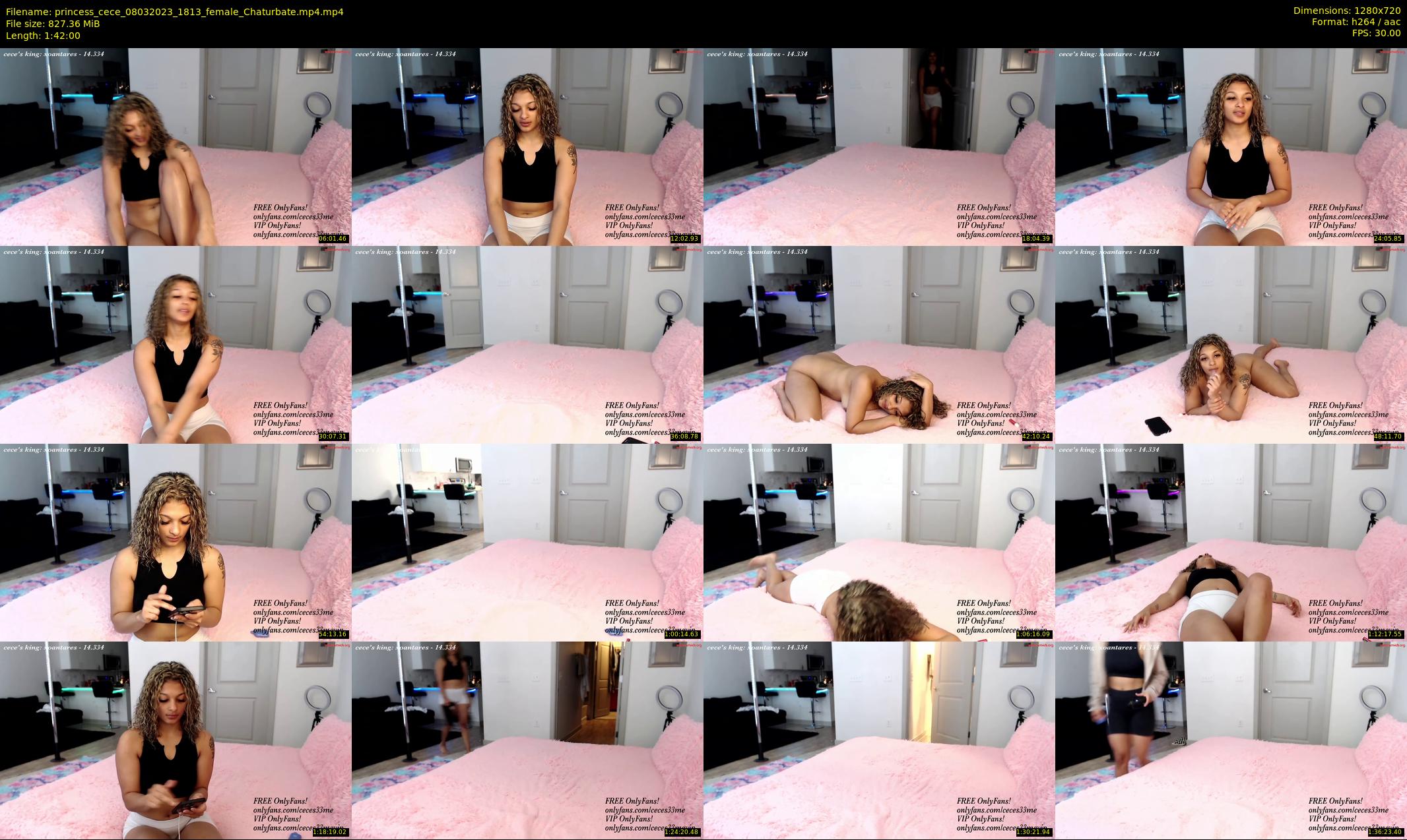 princess_cece — 102 minute Chaturbate female cam show recording, 720p, Mar 8, 2023