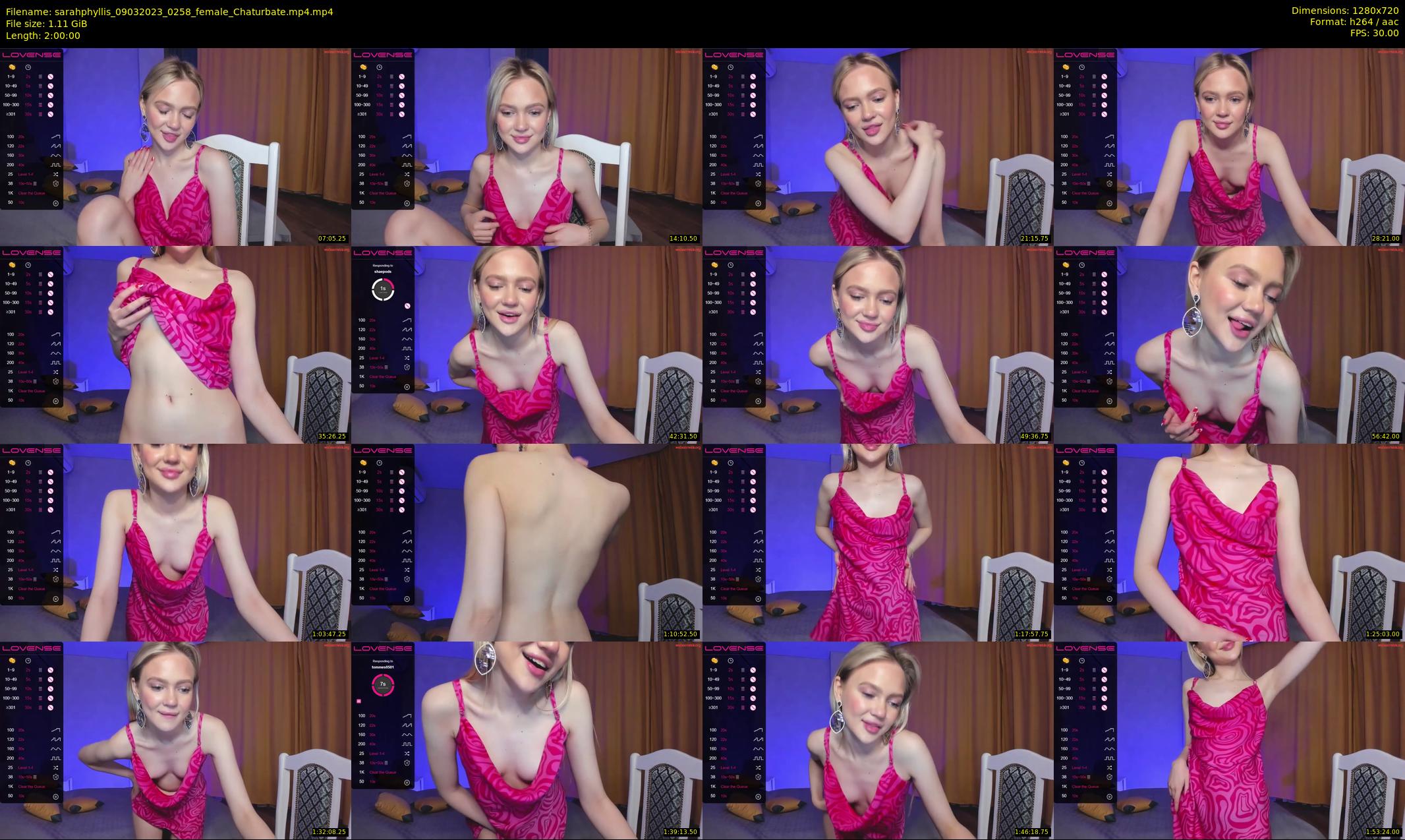 sarahphyllis — 120 minute Chaturbate female cam show recording, 720p, Mar 9, 2023