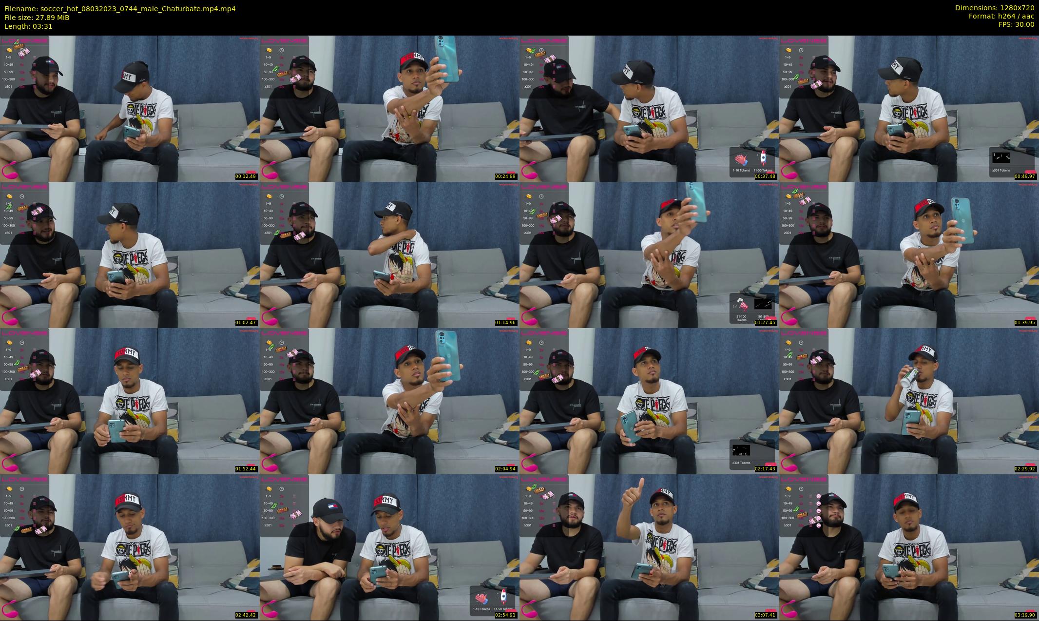 soccer_hot — 4 minute Chaturbate male cam show recording, 720p, Mar 8, 2023