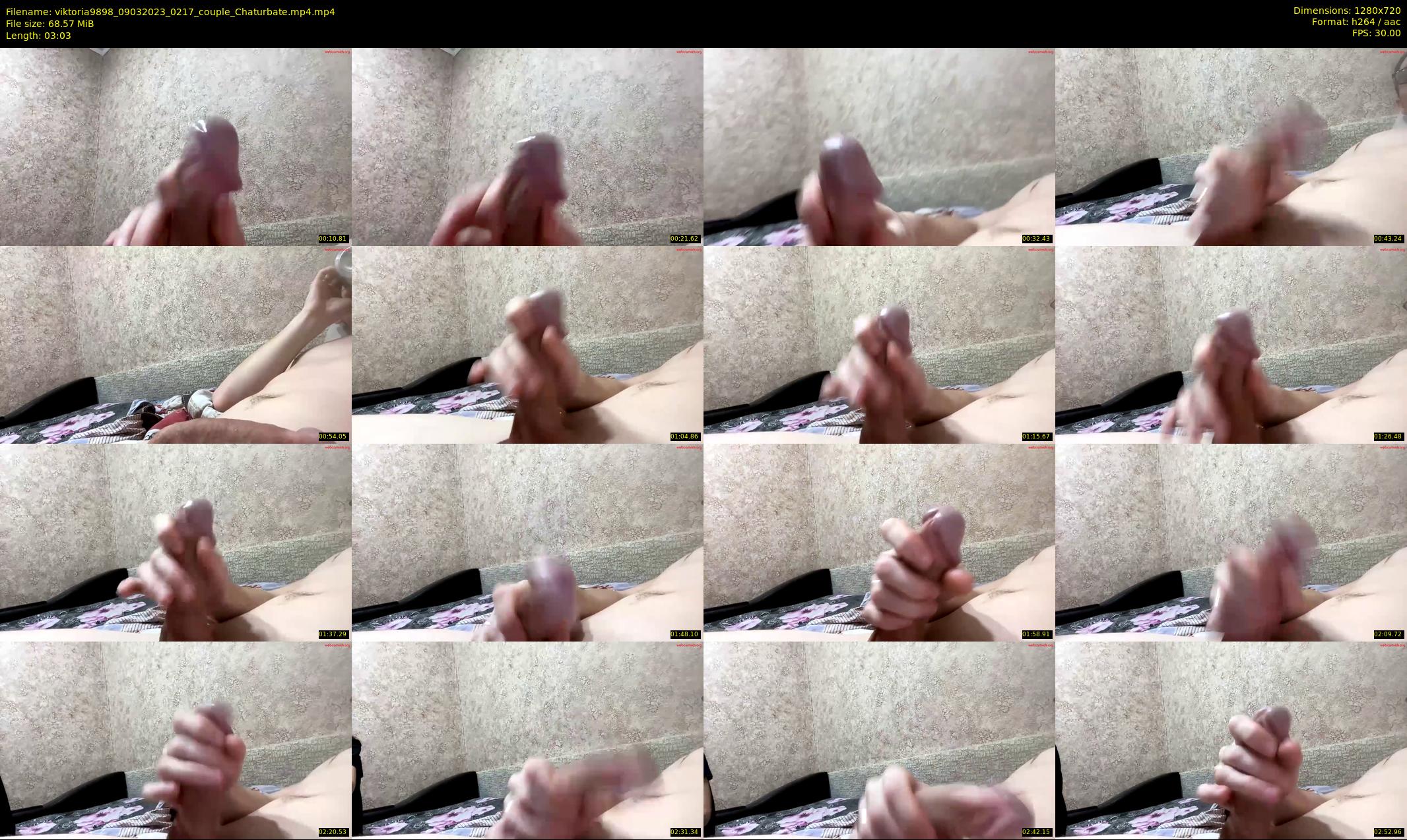 viktoria9898 — 4 minute Chaturbate couple cam show recording, 720p, Mar 9, 2023