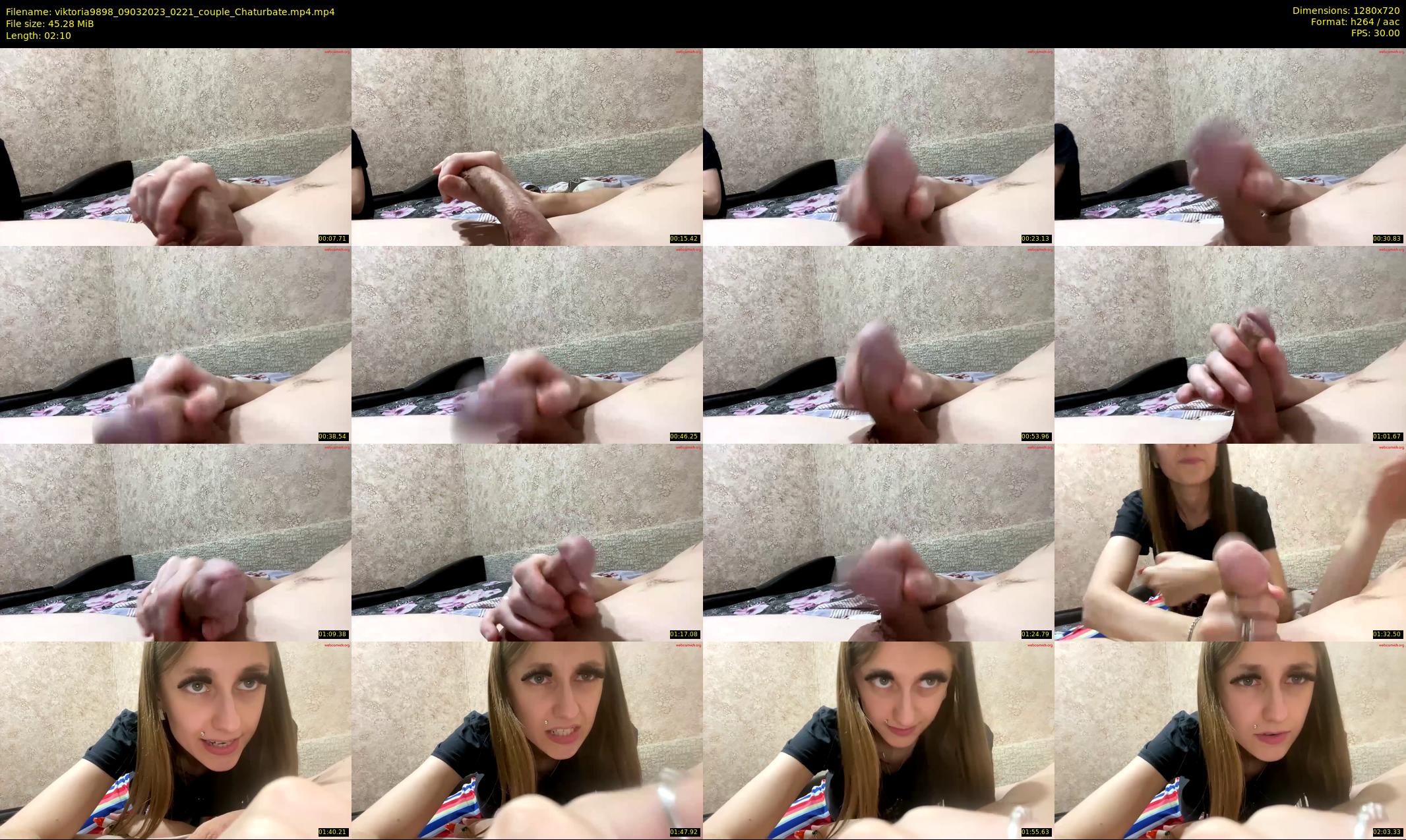 viktoria9898 — 3 minute Chaturbate couple cam show recording, 720p, Mar 9, 2023