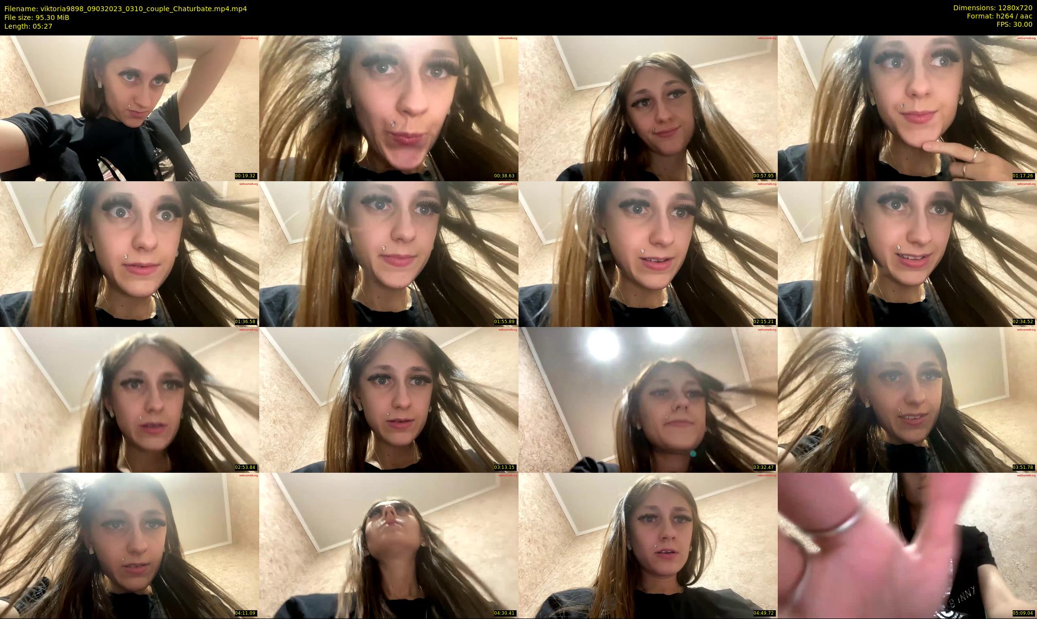 viktoria9898 — 6 minute Chaturbate couple cam show recording, 720p, Mar 9, 2023