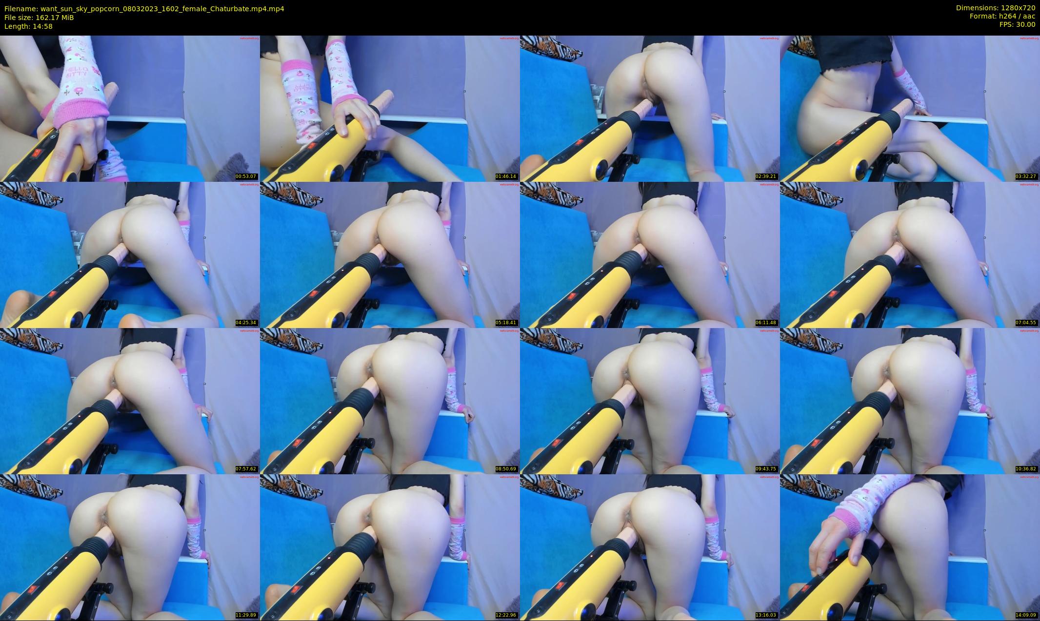 want_sun_sky_popcorn — 15 minute Chaturbate female cam show recording, 720p, Mar 8, 2023