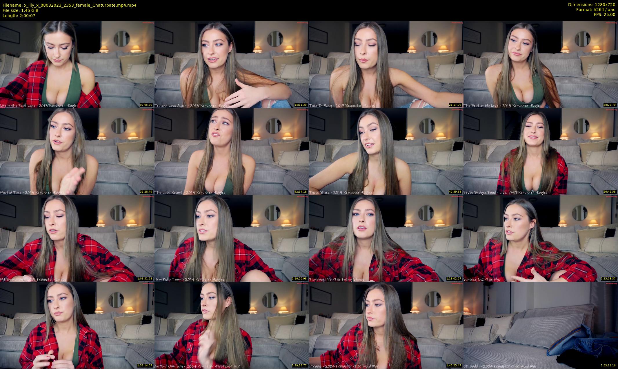 x_lily_x — 121 minute Chaturbate female cam show recording, 720p, Mar 8, 2023