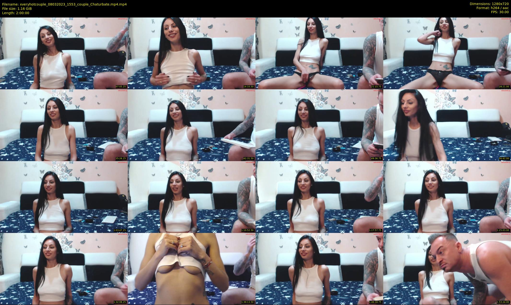xveryhotcouple — 120 minute Chaturbate female cam show recording, 720p, Mar 8, 2023