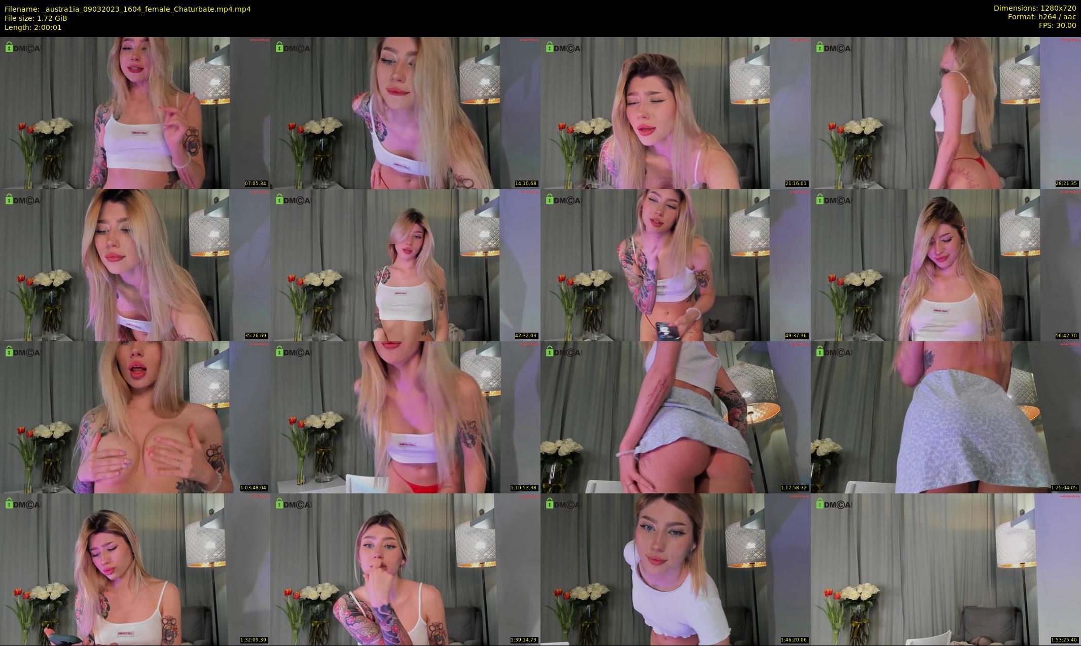 _austra1ia — 121 minute Chaturbate female cam show recording, 720p, Mar 9, 2023