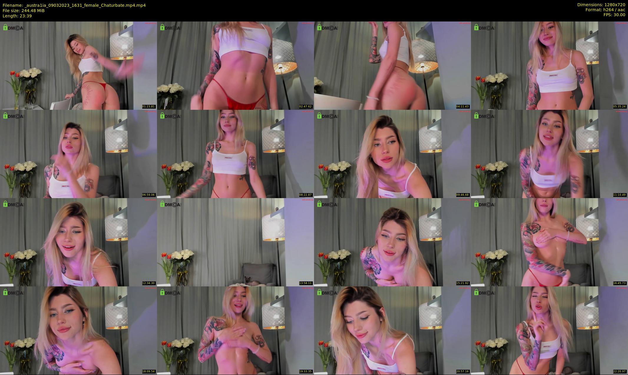 _austra1ia — 24 minute Chaturbate female cam show recording, 720p, Mar 9, 2023