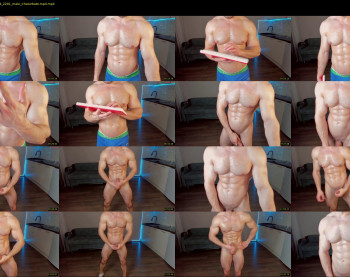 adam_muscle_ — 19 minute Chaturbate male cam show recording, 720p, Mar 9, 2023