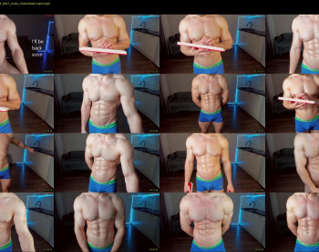 adam_muscle_ — 67 minute Chaturbate male cam show recording, 720p, Mar 10, 2023