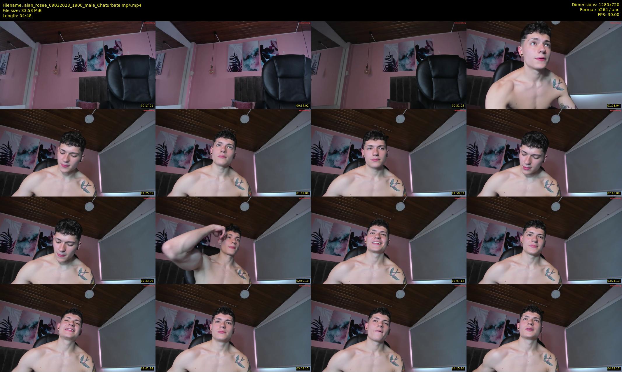 alan_rosee — 5 minute Chaturbate male cam show recording, 720p, Mar 9, 2023