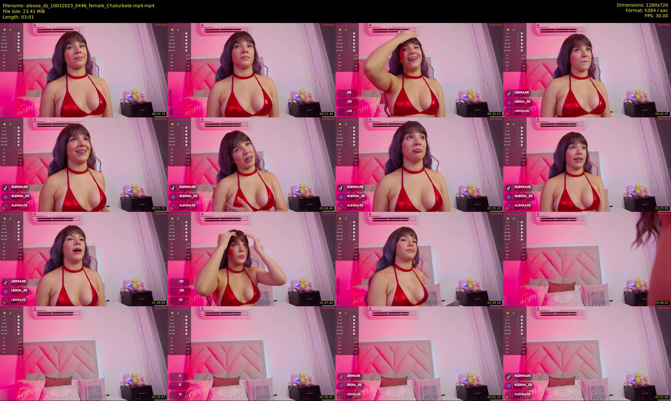 alexxa_dz — 4 minute Chaturbate female cam show recording, 720p, Mar 10, 2023