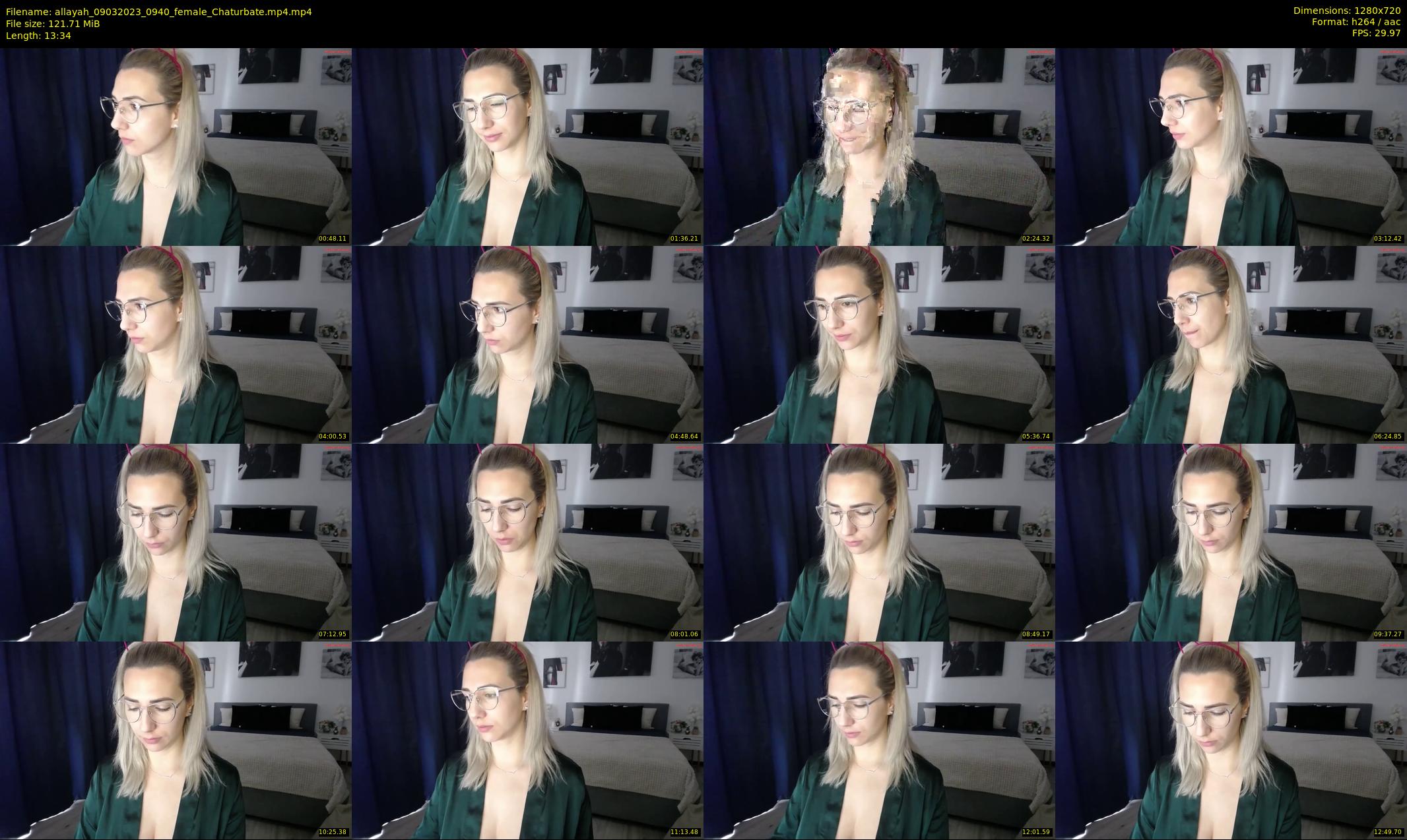 allayah — 14 minute Chaturbate female cam show recording, 720p, Mar 9, 2023