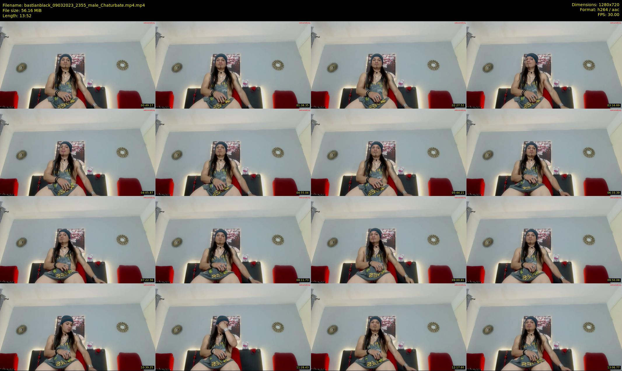 bastianblack — 14 minute Chaturbate male cam show recording, 720p, Mar 9, 2023