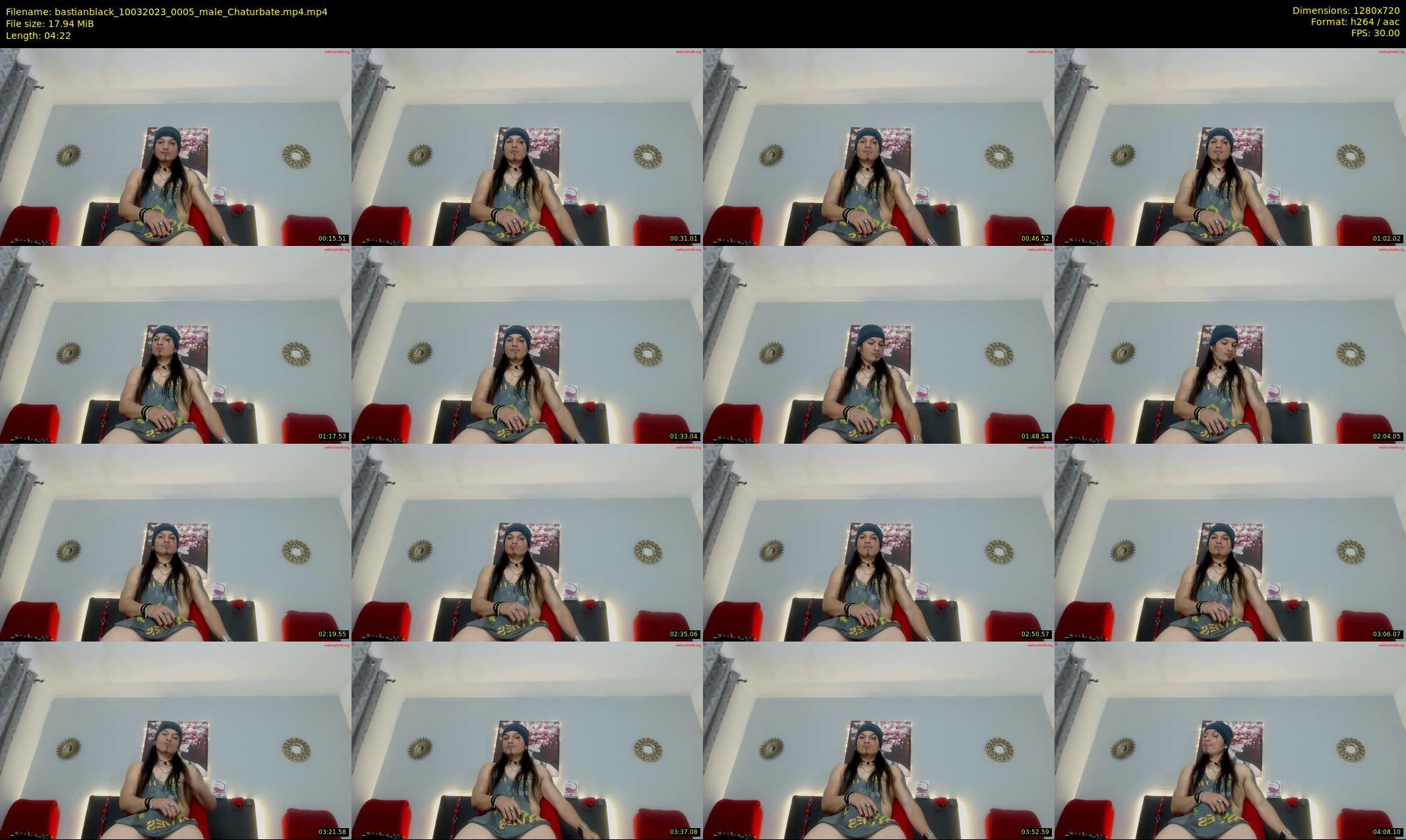 bastianblack — 5 minute Chaturbate male cam show recording, 720p, Mar 10, 2023