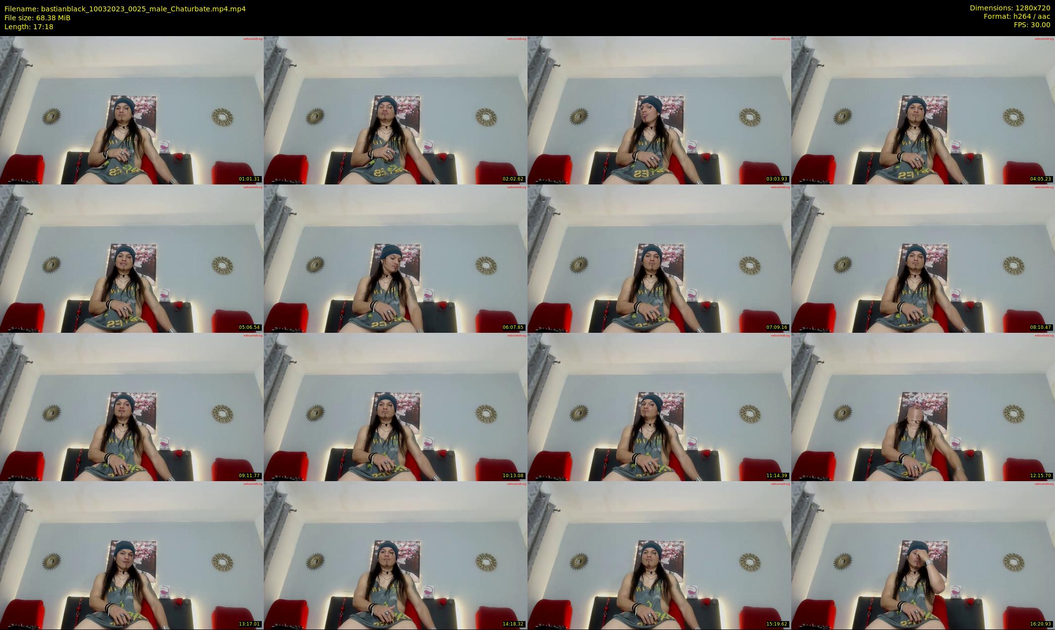 bastianblack — 18 minute Chaturbate male cam show recording, 720p, Mar 10, 2023