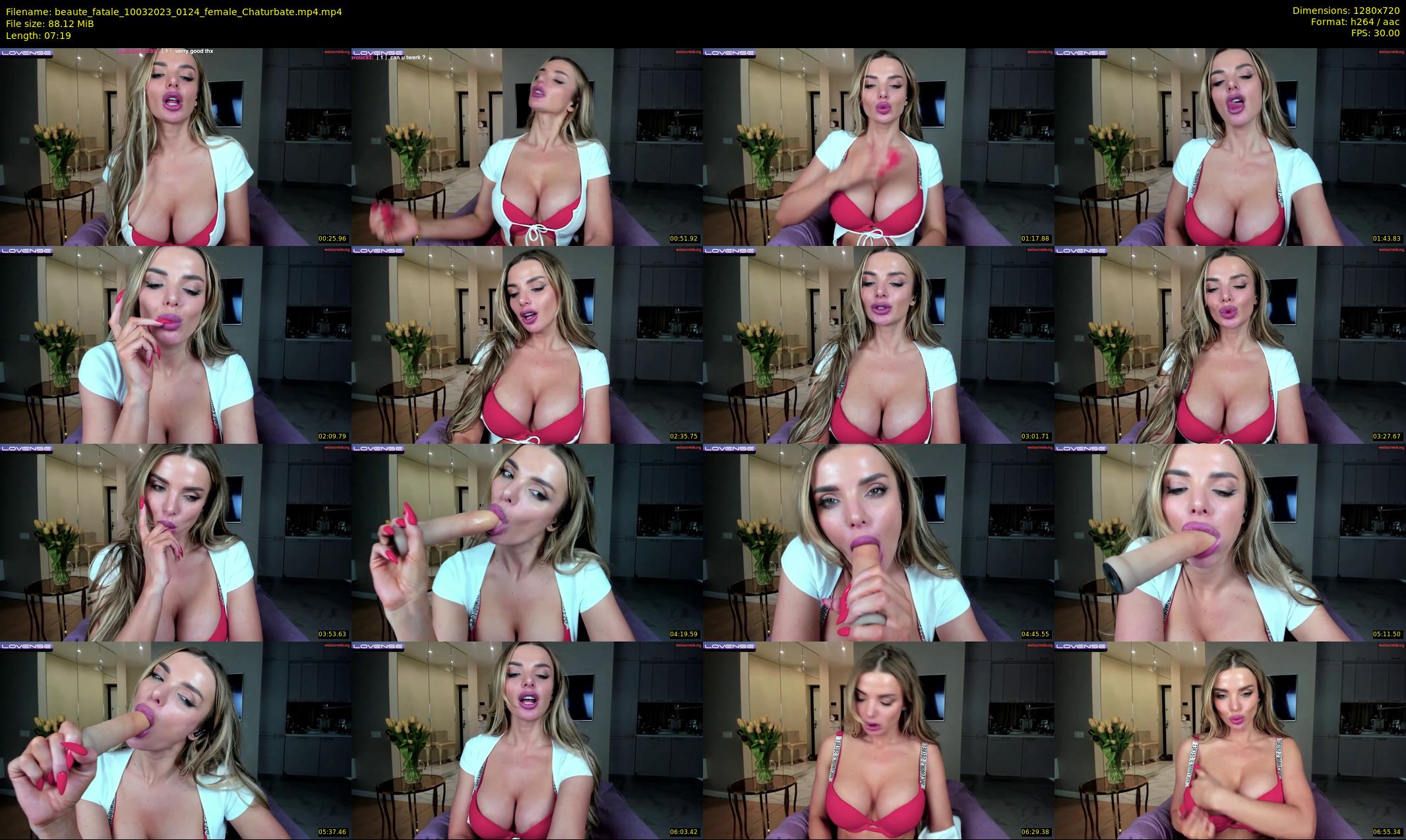 beaute_fatale — 8 minute Chaturbate female cam show recording, 720p, Mar 10, 2023