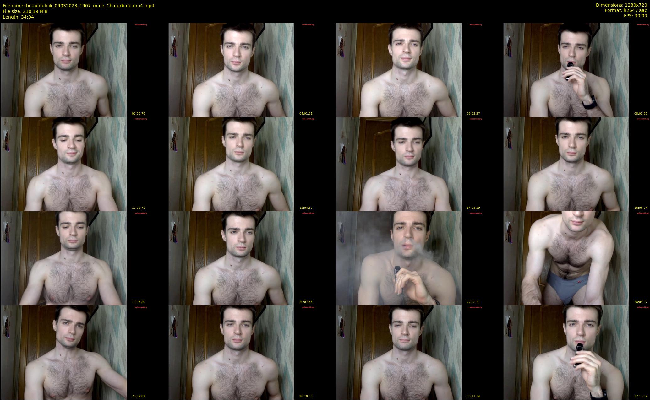beautifulnik — 35 minute Chaturbate male cam show recording, 720p, Mar 9, 2023