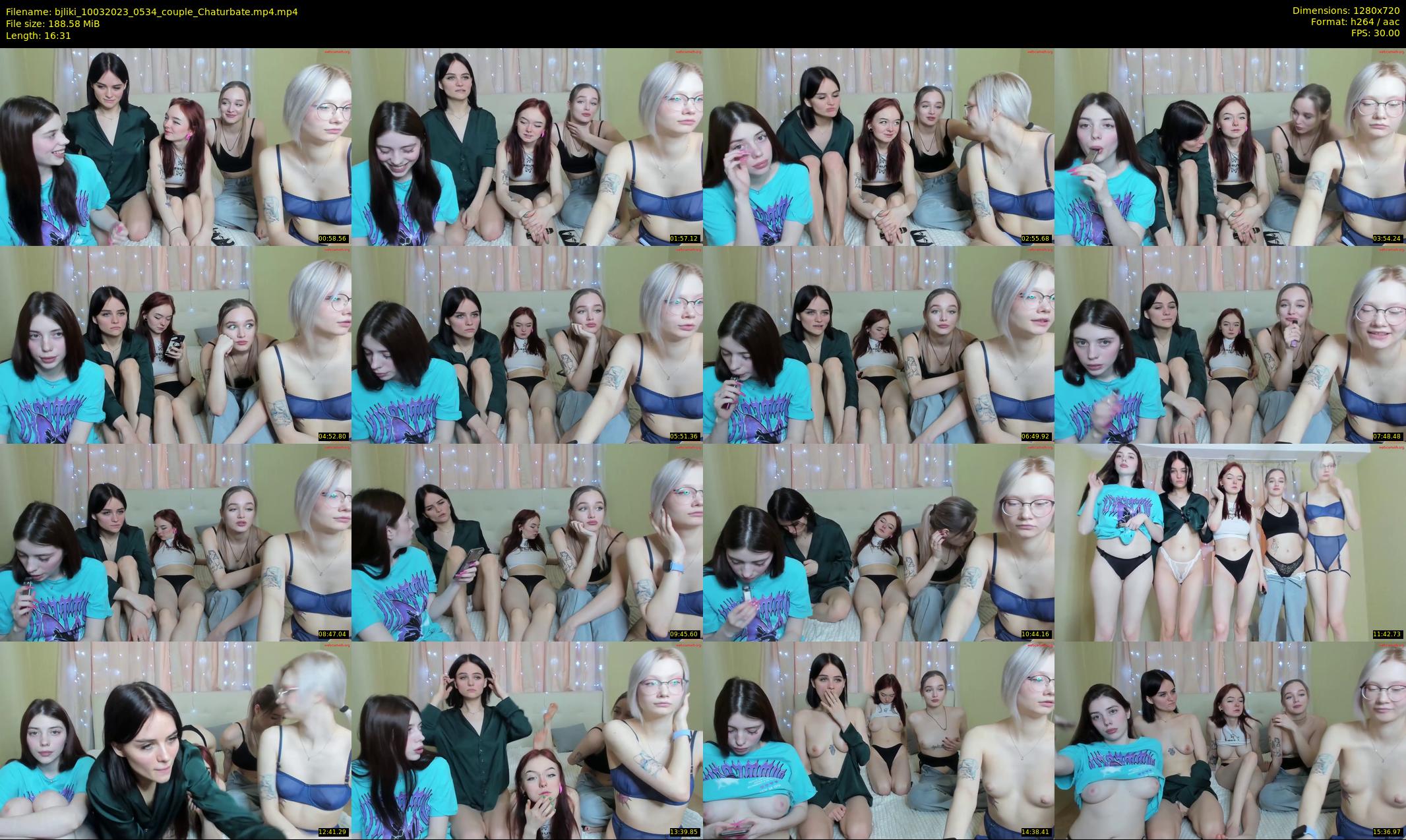 bjliki — 17 minute Chaturbate couple cam show recording, 720p, Mar 10, 2023