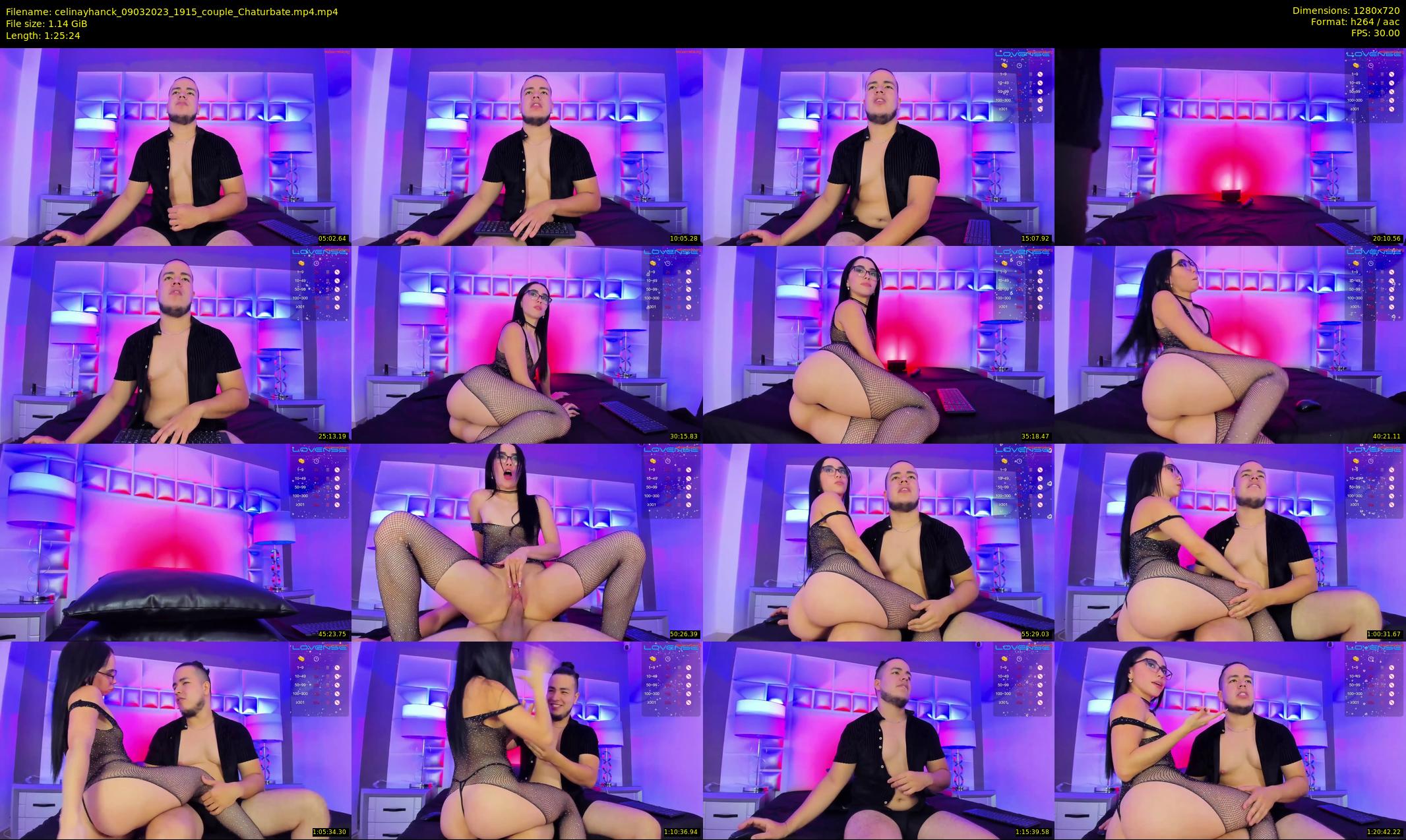 celinayhanck — 86 minute Chaturbate couple cam show recording, 720p, Mar 9, 2023