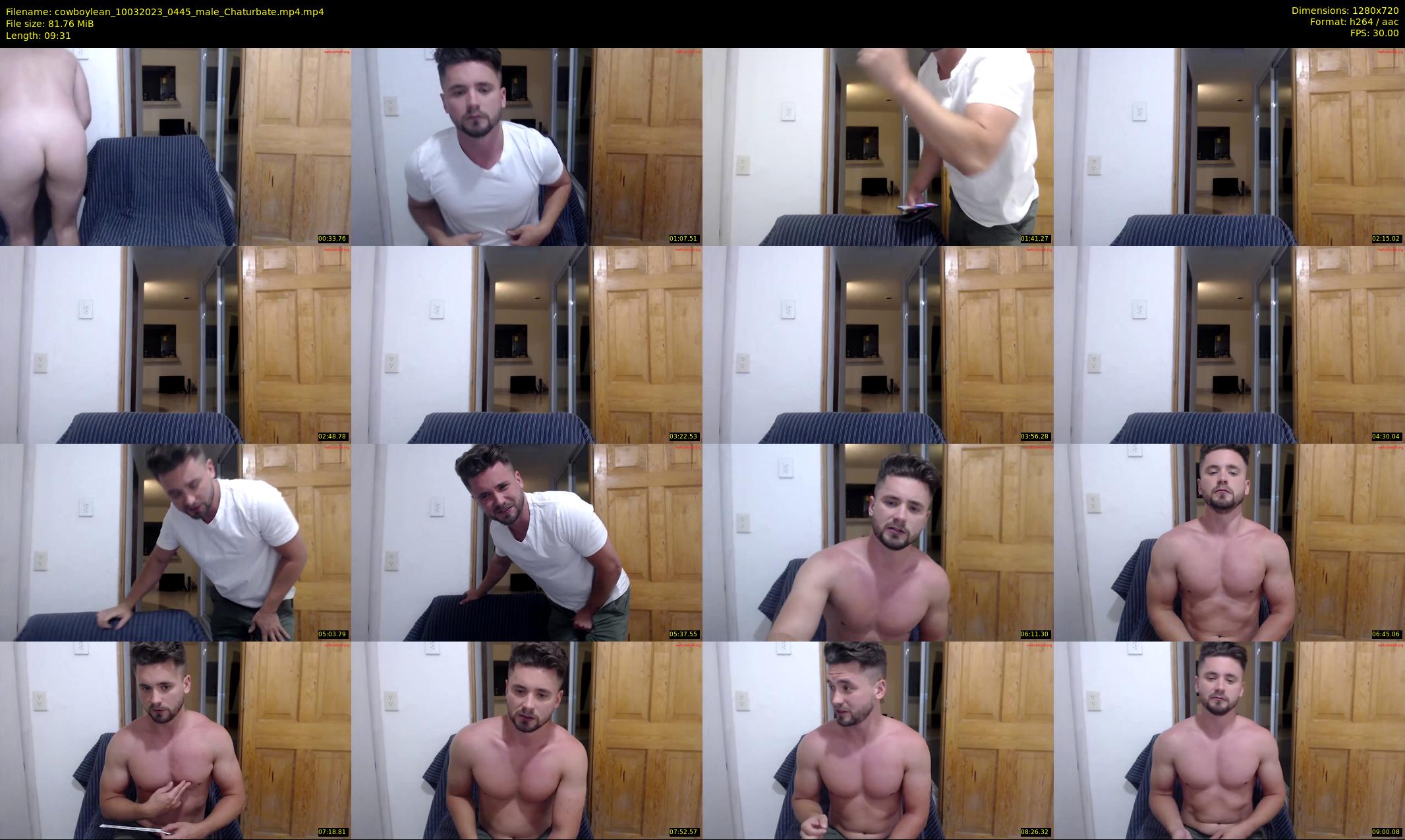 cowboylean — 10 minute Chaturbate male cam show recording, 720p, Mar 10, 2023