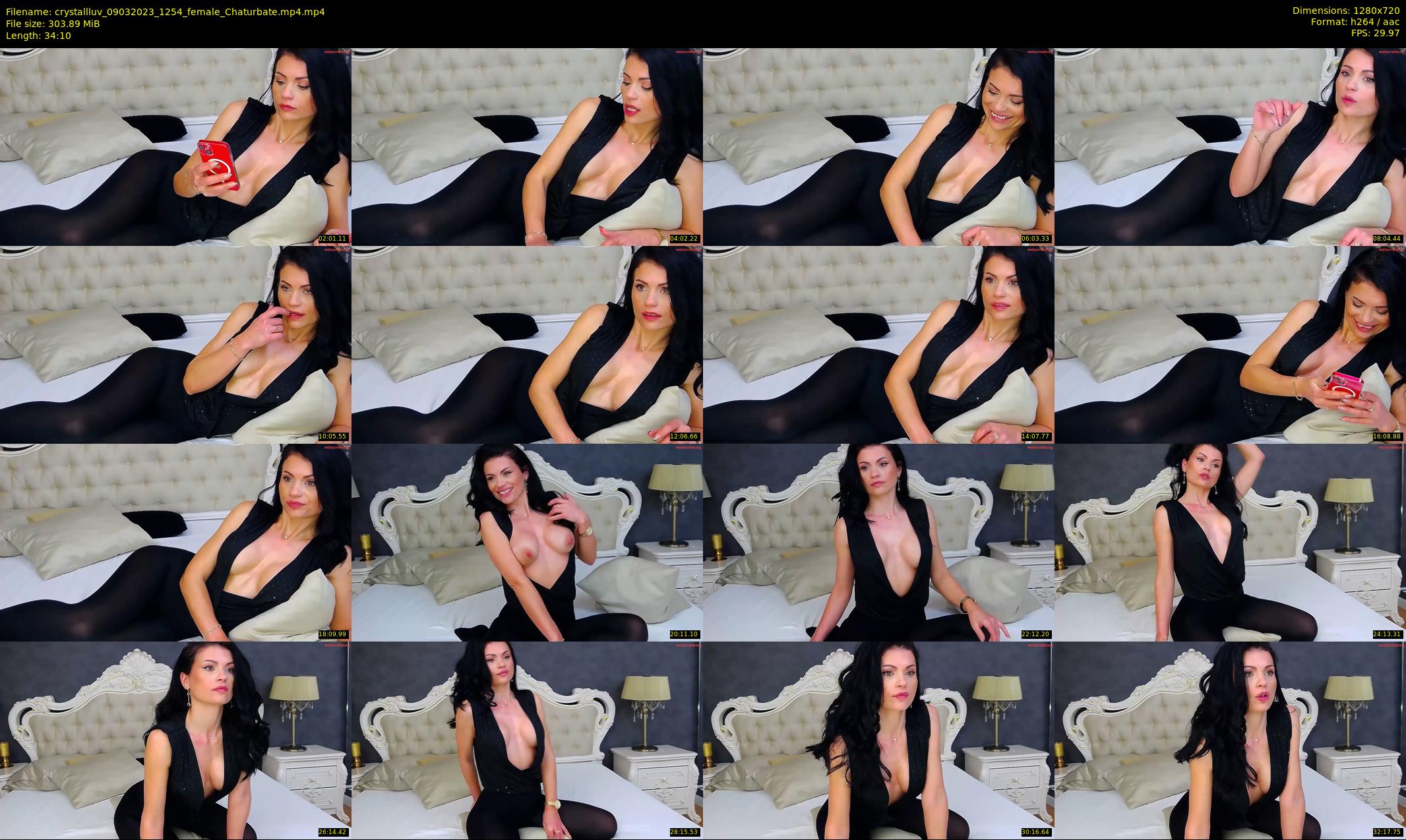 crystallluv — 35 minute Chaturbate female cam show recording, 720p, Mar 9, 2023