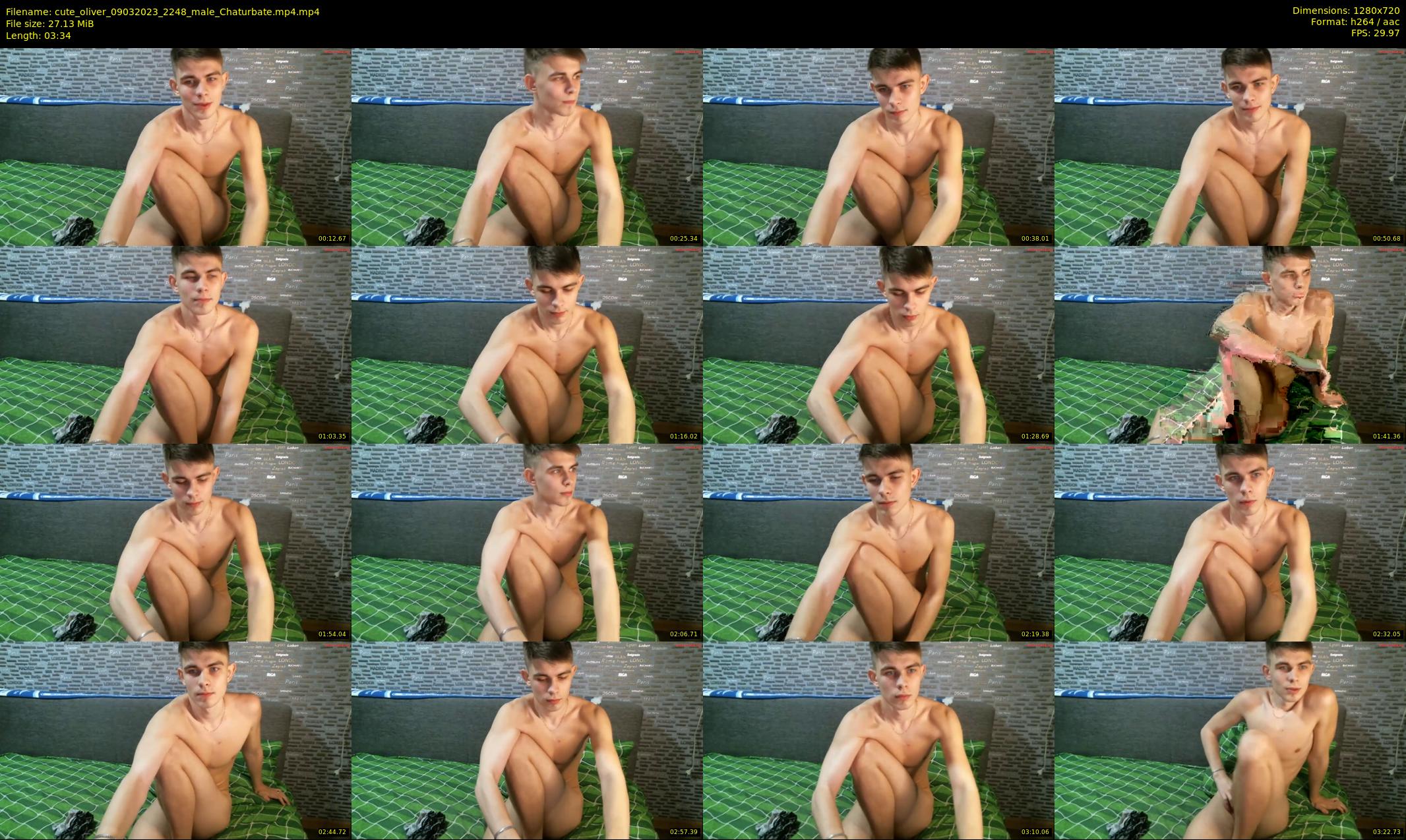 cute_oliver — 4 minute Chaturbate male cam show recording, 720p, Mar 9, 2023