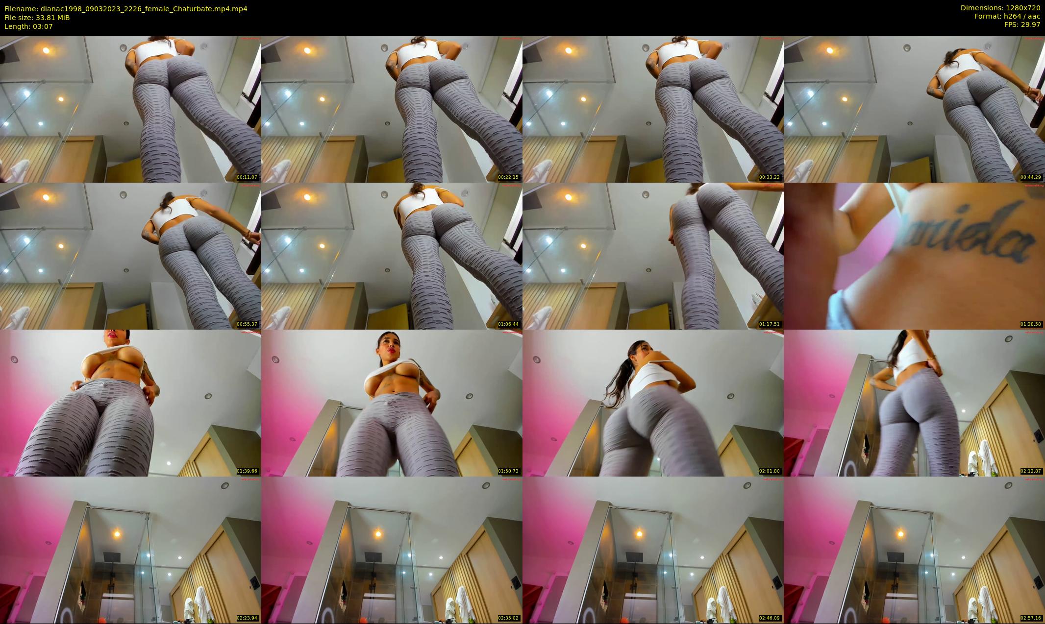 dianac1998 — 4 minute Chaturbate female cam show recording, 720p, Mar 9, 2023