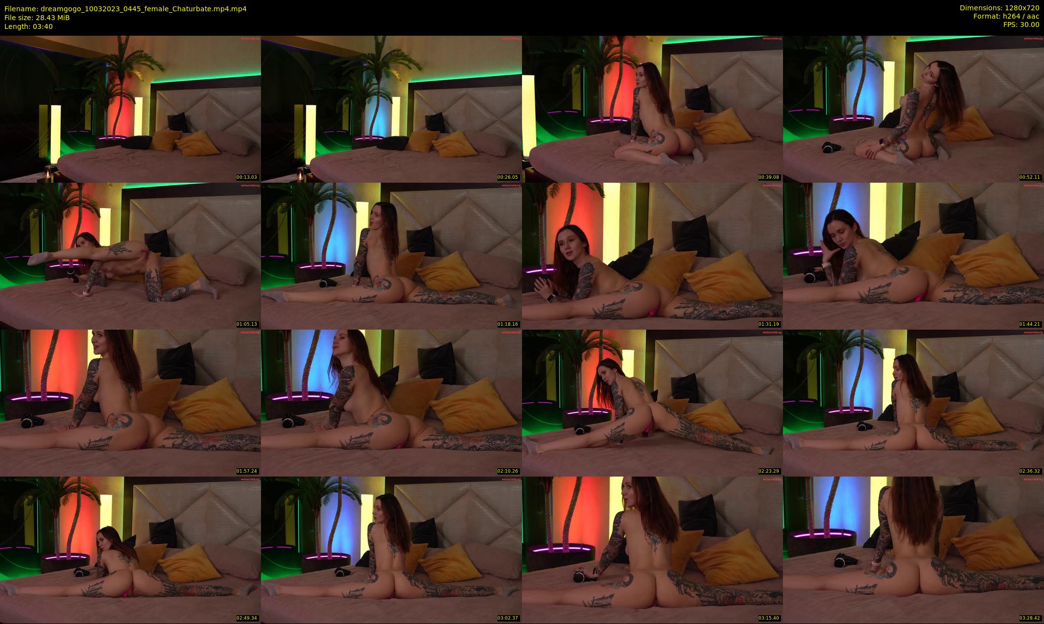 dreamgogo — 4 minute Chaturbate female cam show recording, 720p, Mar 10, 2023