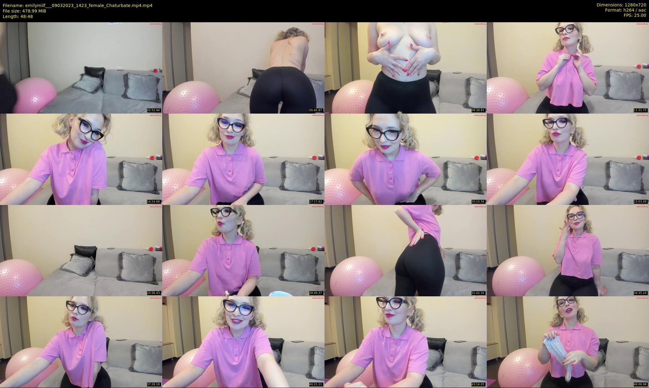 emilymilf__ — 49 minute Chaturbate female cam show recording, 720p, Mar 9, 2023