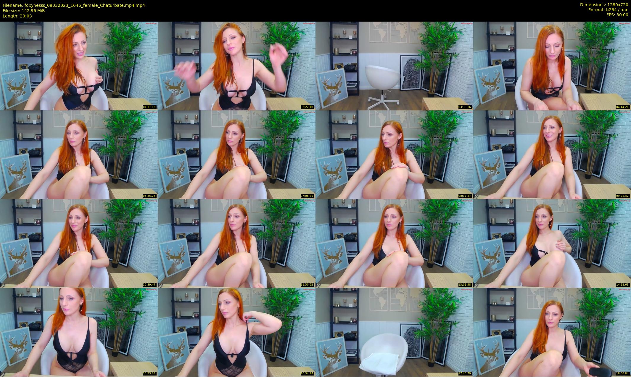 foxynesss — 21 minute Chaturbate female cam show recording, 720p, Mar 9, 2023