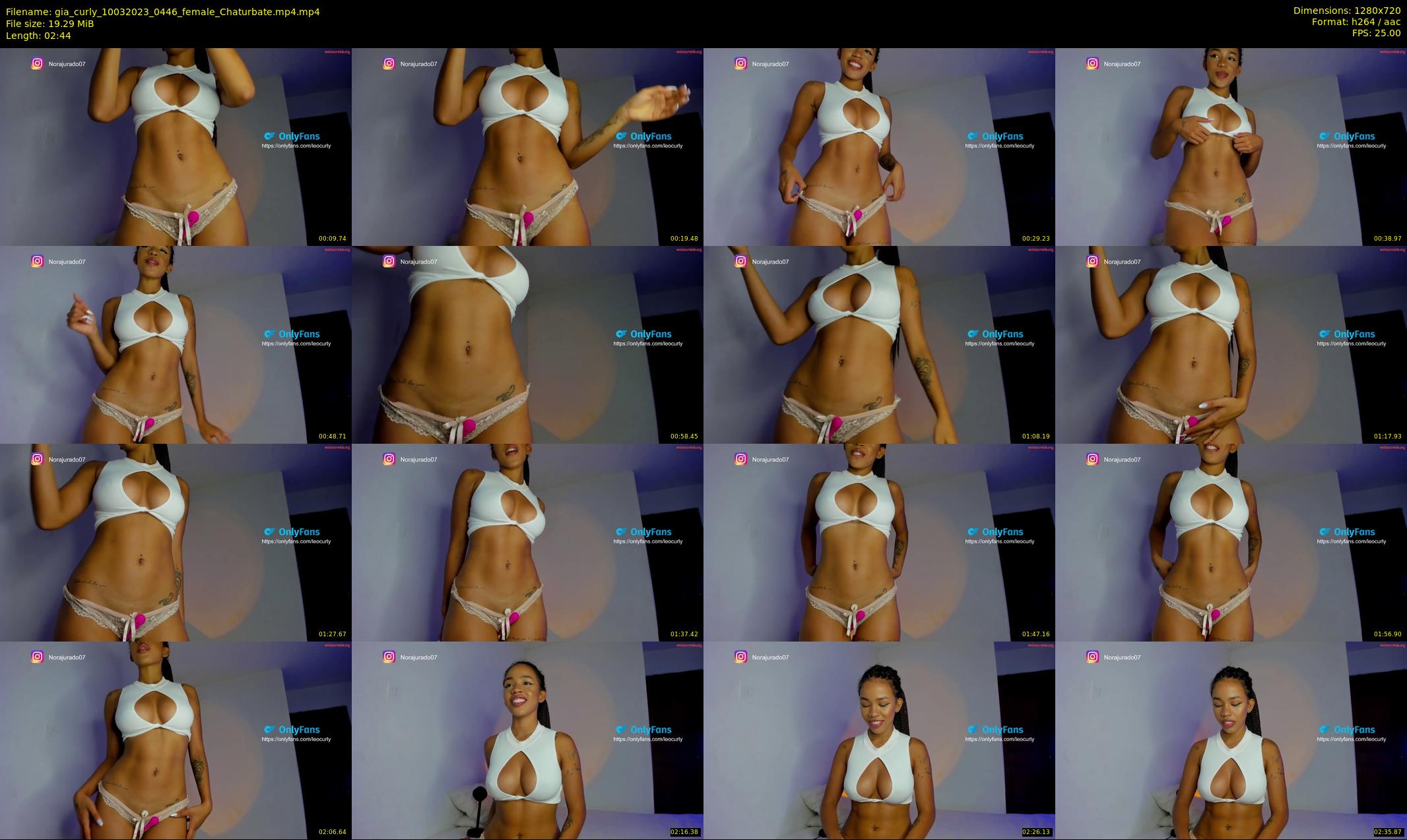 gia_curly — 3 minute Chaturbate female cam show recording, 720p, Mar 10, 2023
