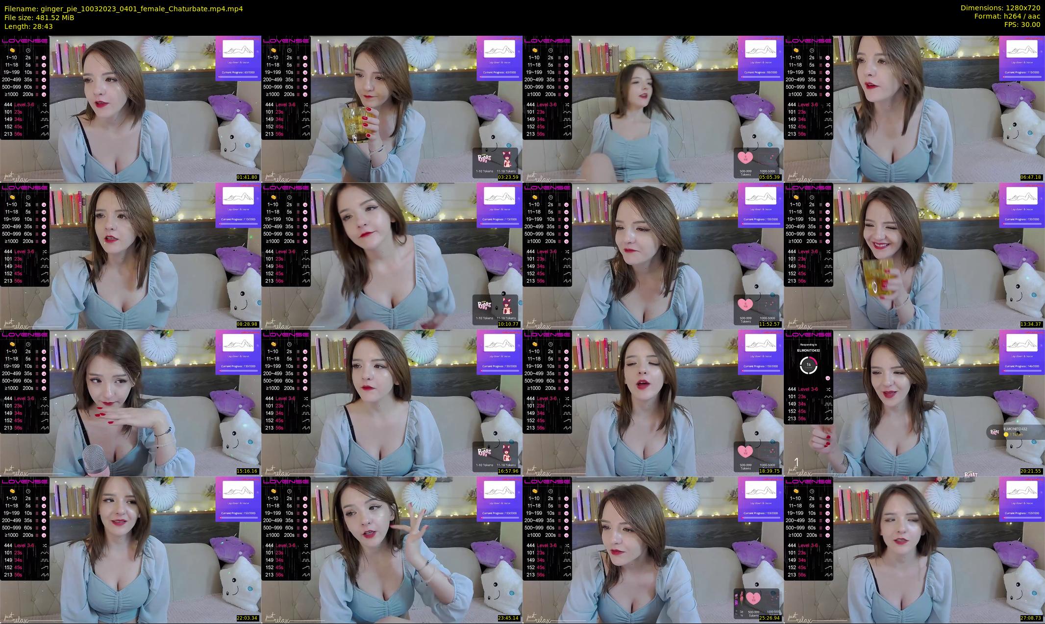 ginger_pie — 29 minute Chaturbate female cam show recording, 720p, Mar 10, 2023