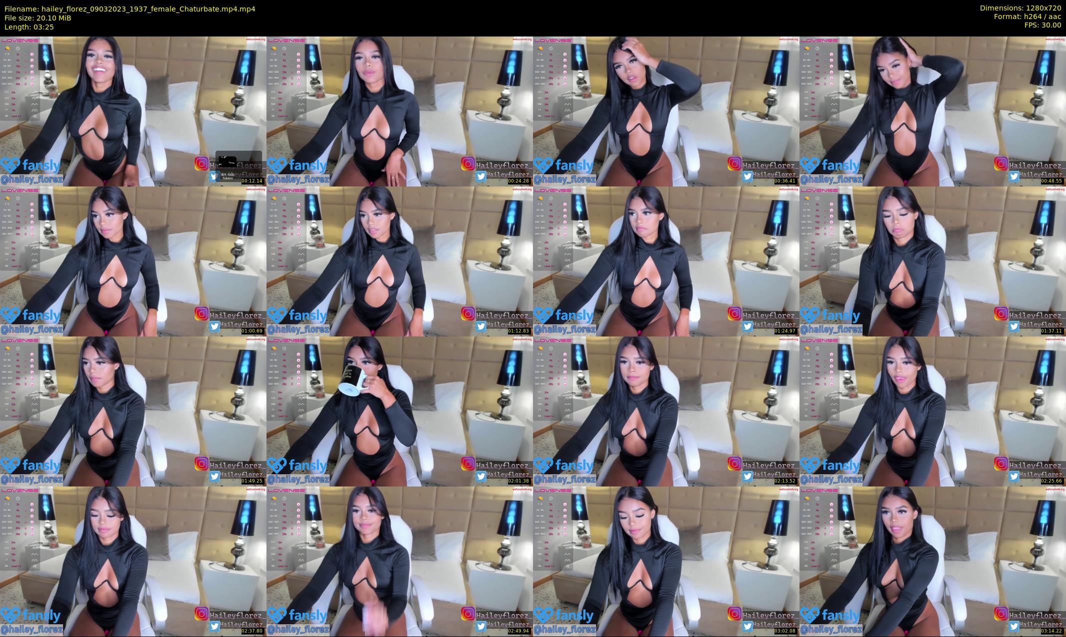 hailey_florez — 4 minute Chaturbate female cam show recording, 720p, Mar 9, 2023