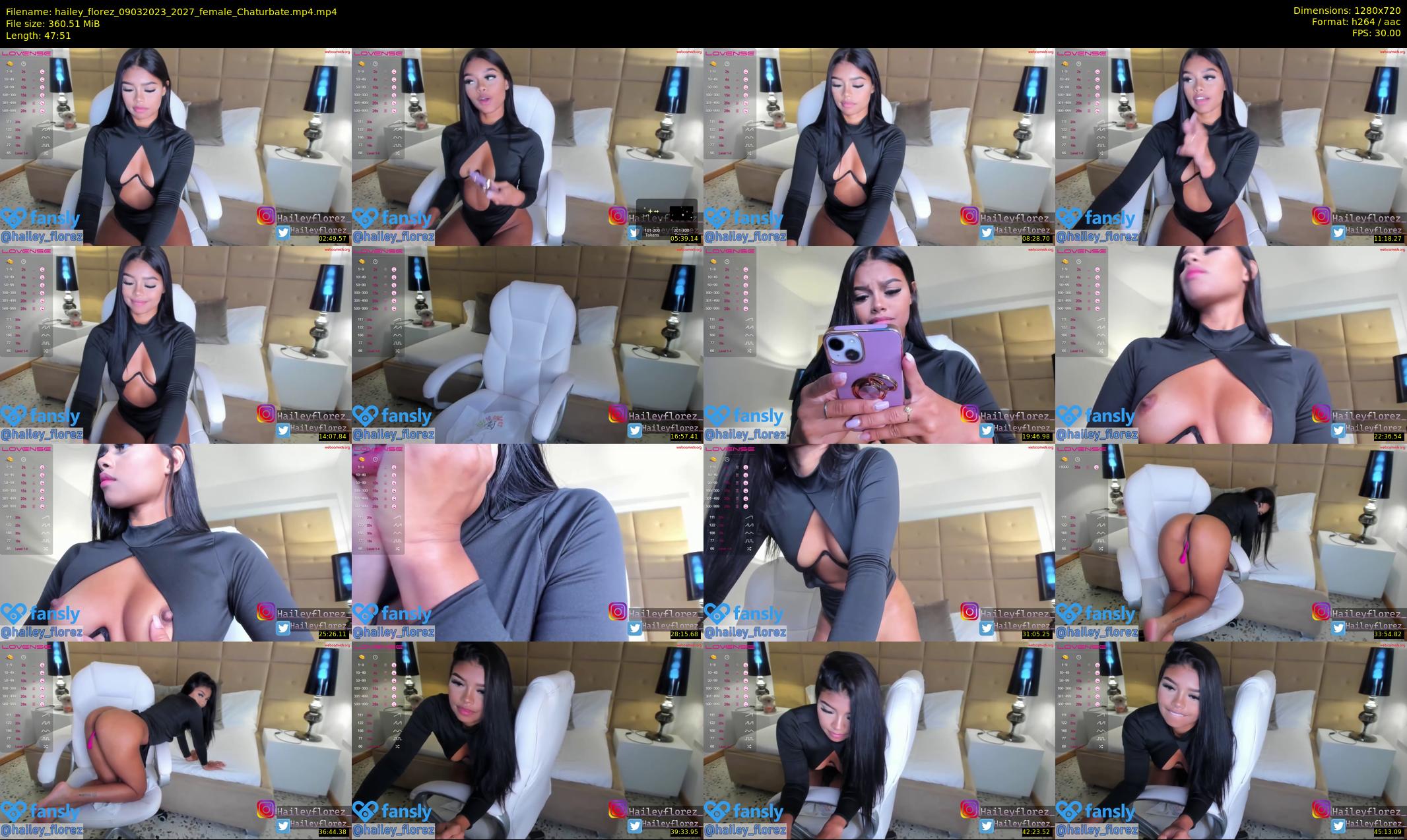 hailey_florez — 48 minute Chaturbate female cam show recording, 720p, Mar 9, 2023