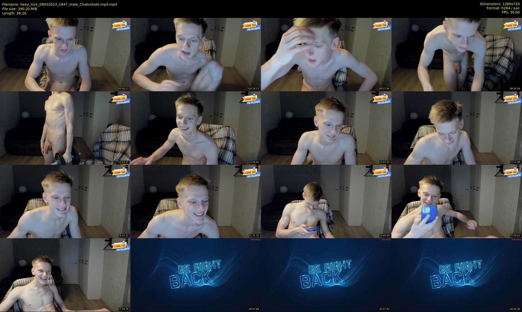 heey_nick — 37 minute Chaturbate male cam show recording, 720p, Mar 9, 2023