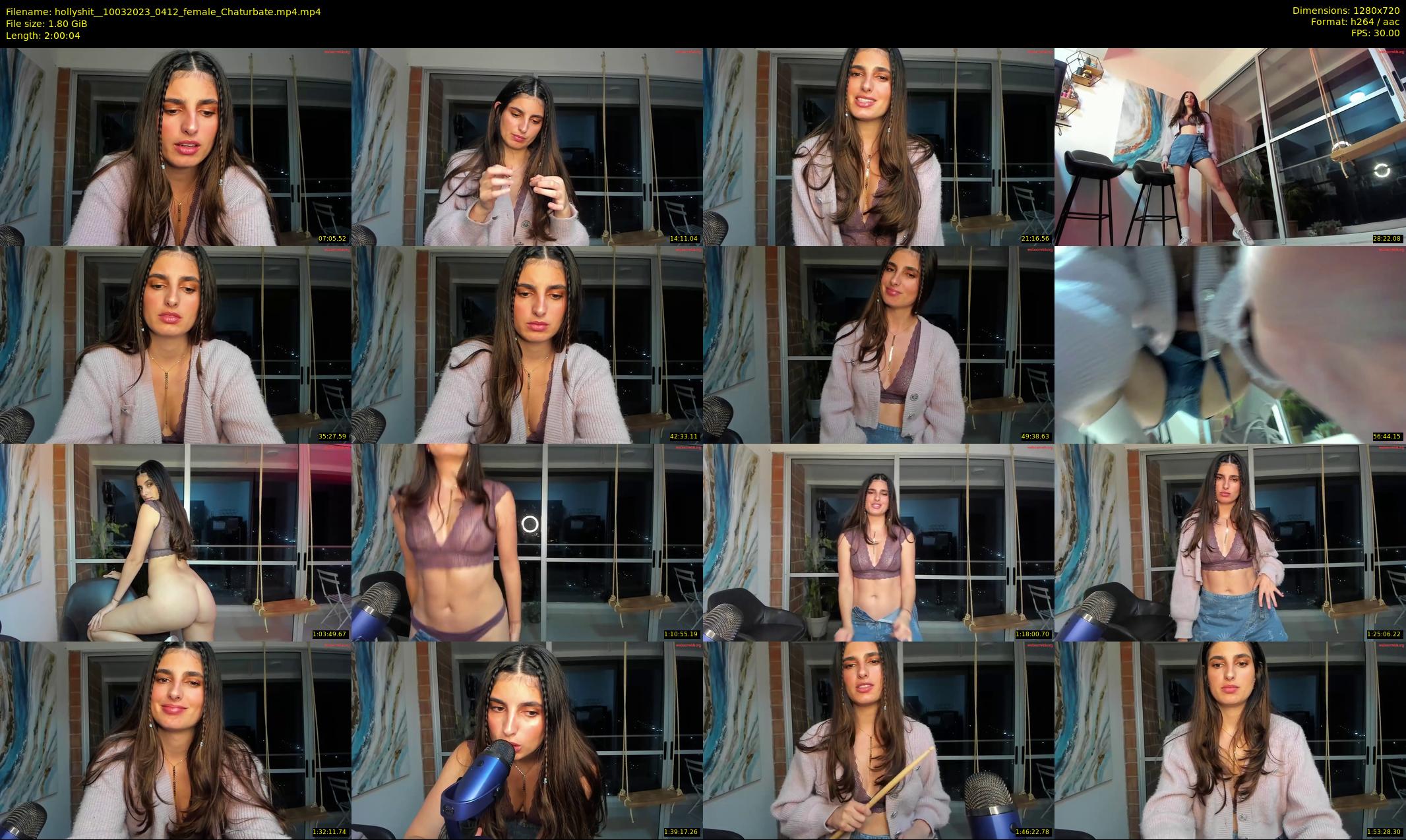 hollyshit_ — 121 minute Chaturbate female cam show recording, 720p, Mar 10, 2023