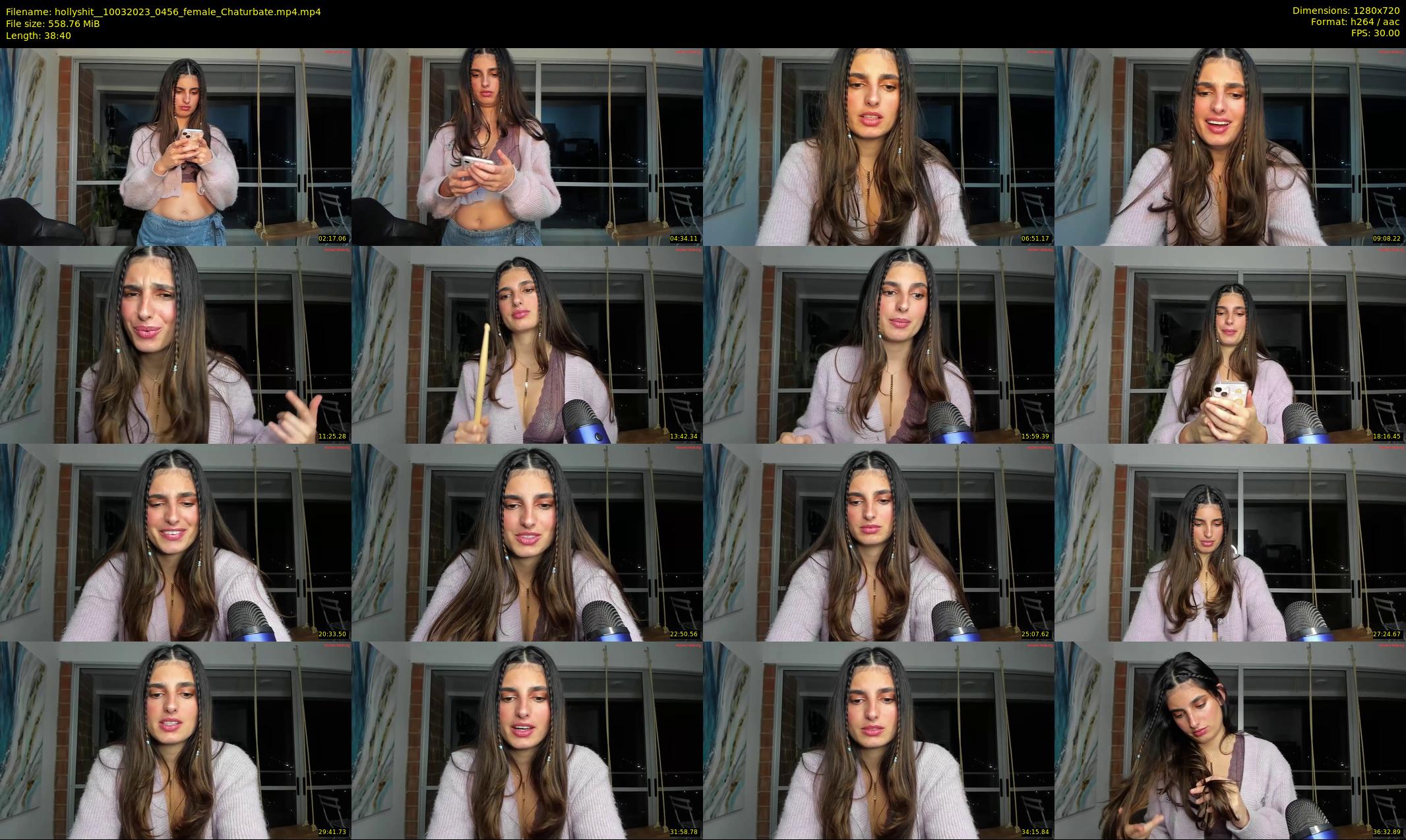hollyshit_ — 39 minute Chaturbate female cam show recording, 720p, Mar 10, 2023