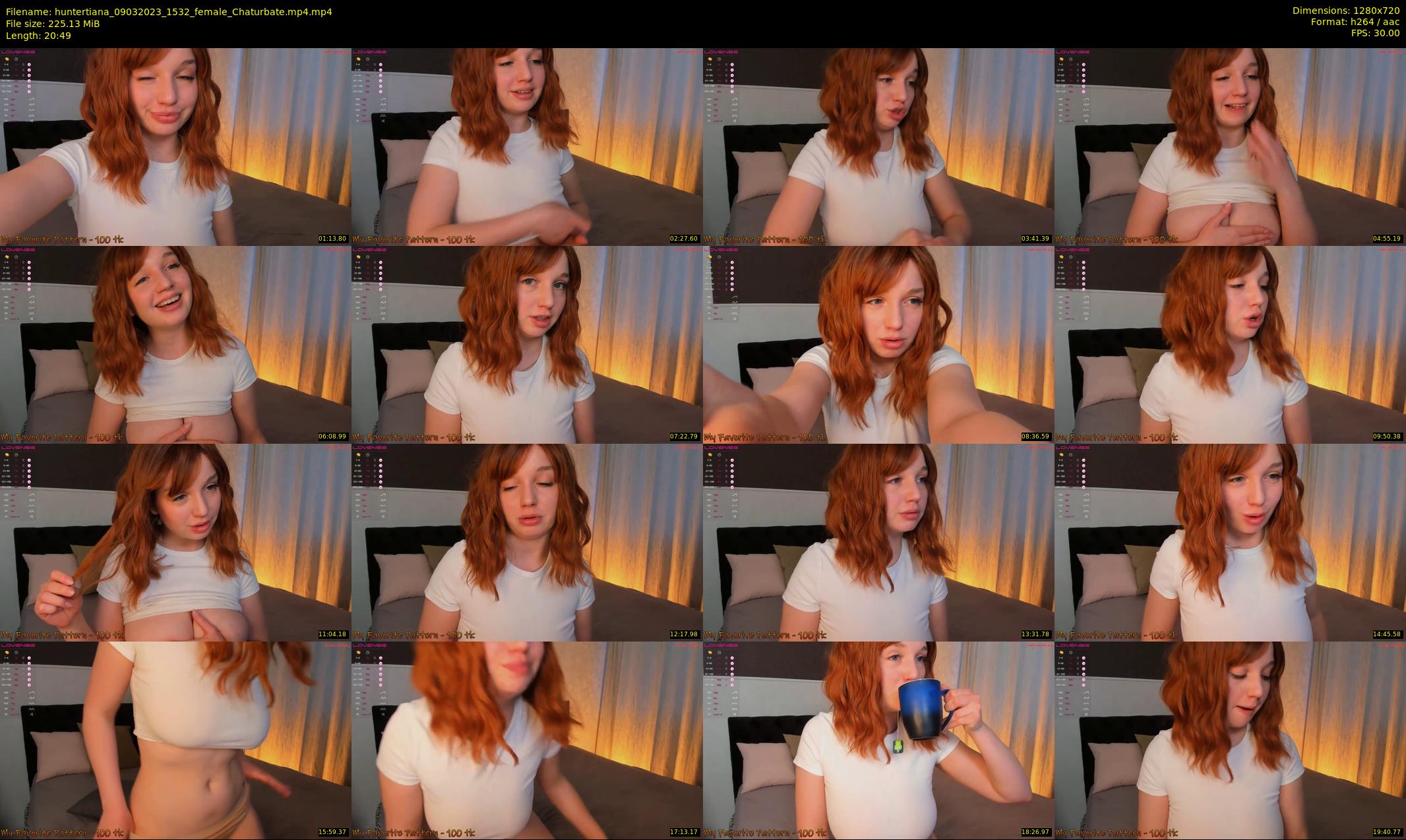 huntertiana — 21 minute Chaturbate female cam show recording, 720p, Mar 9, 2023