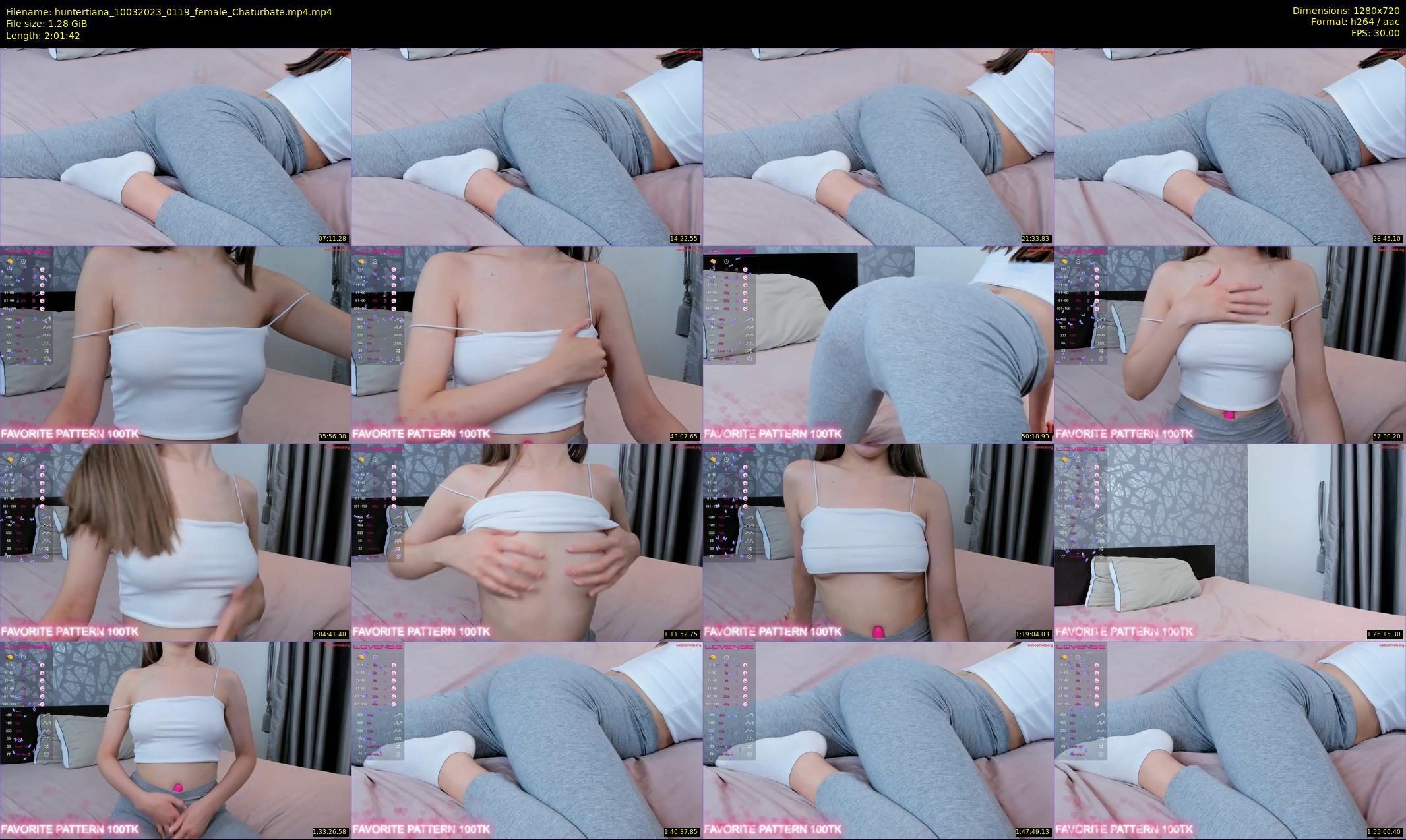 huntertiana — 122 minute Chaturbate female cam show recording, 720p, Mar 10, 2023