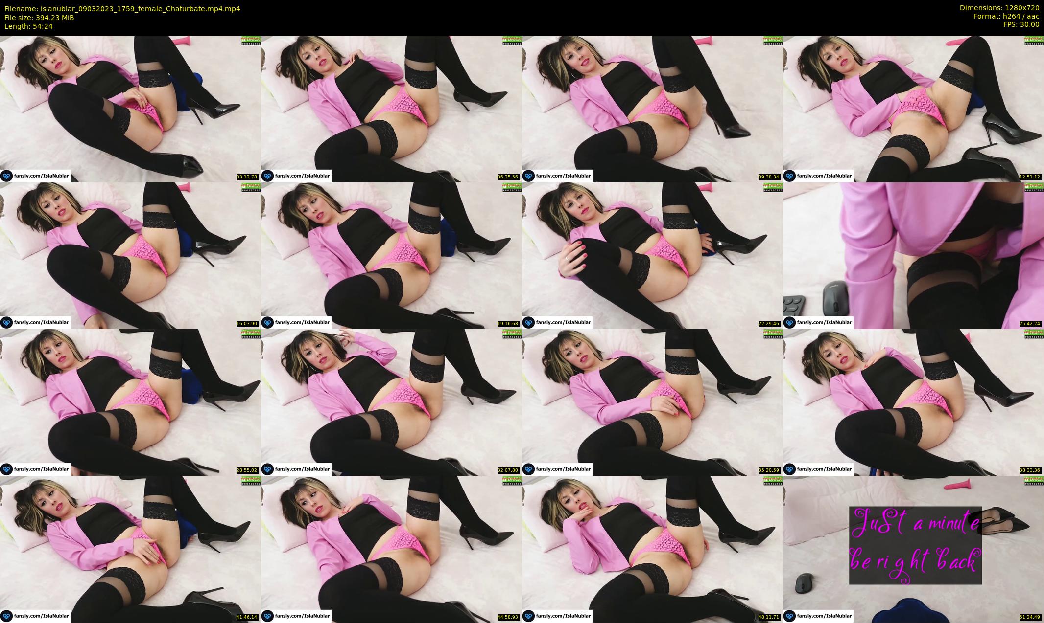 islanublar — 55 minute Chaturbate female cam show recording, 720p, Mar 9, 2023