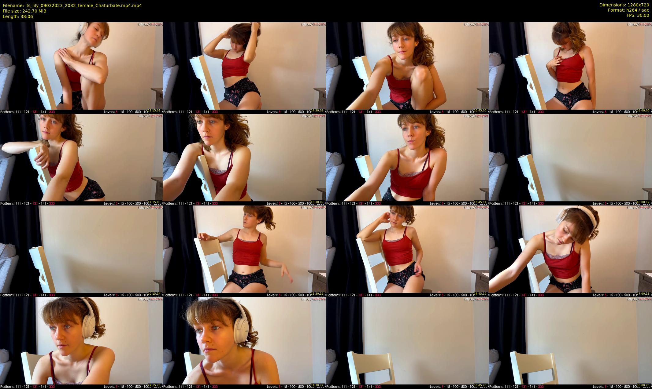 its_lily — 39 minute Chaturbate female cam show recording, 720p, Mar 9, 2023