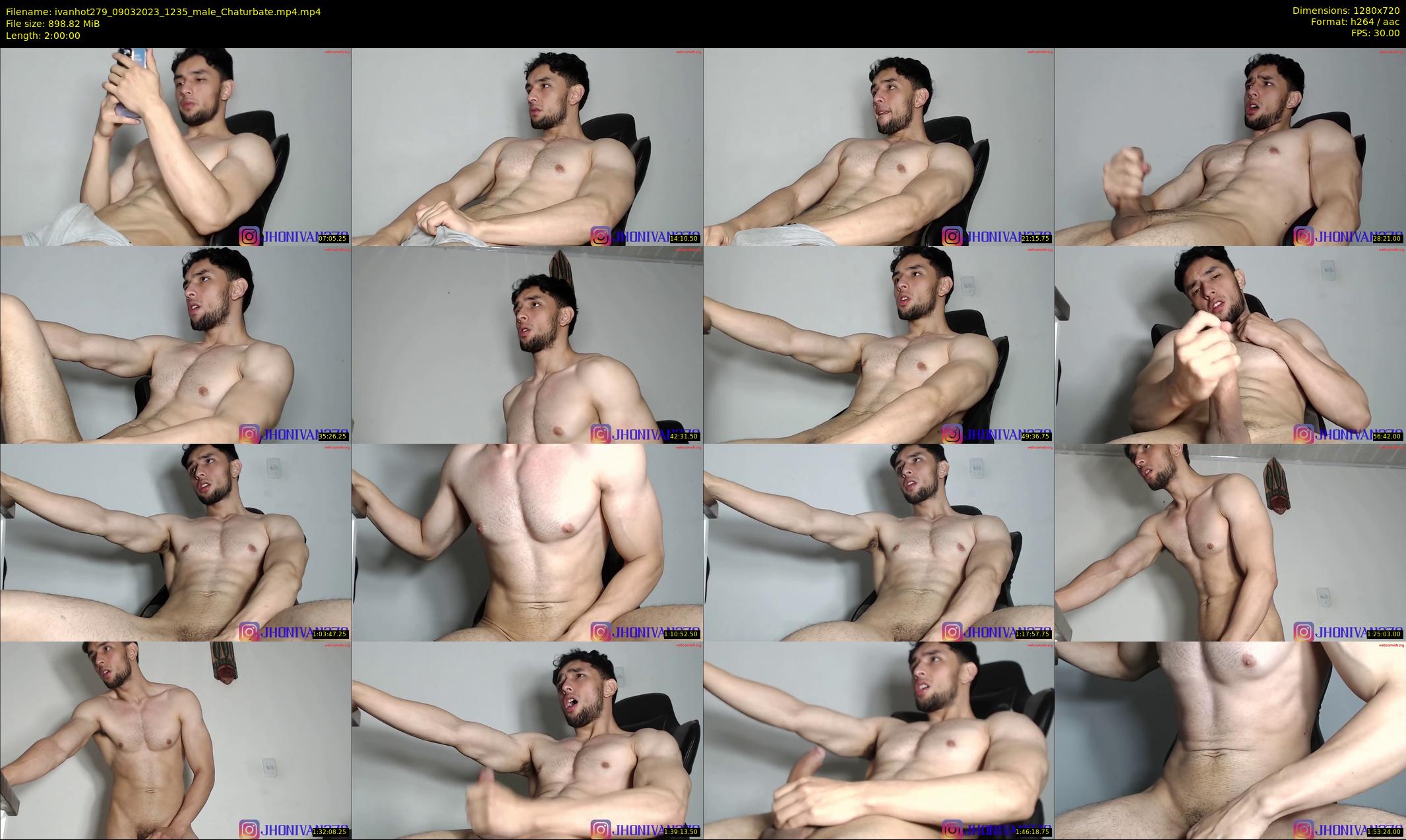 ivanhot279 — 120 minute Chaturbate male cam show recording, 720p, Mar 9, 2023