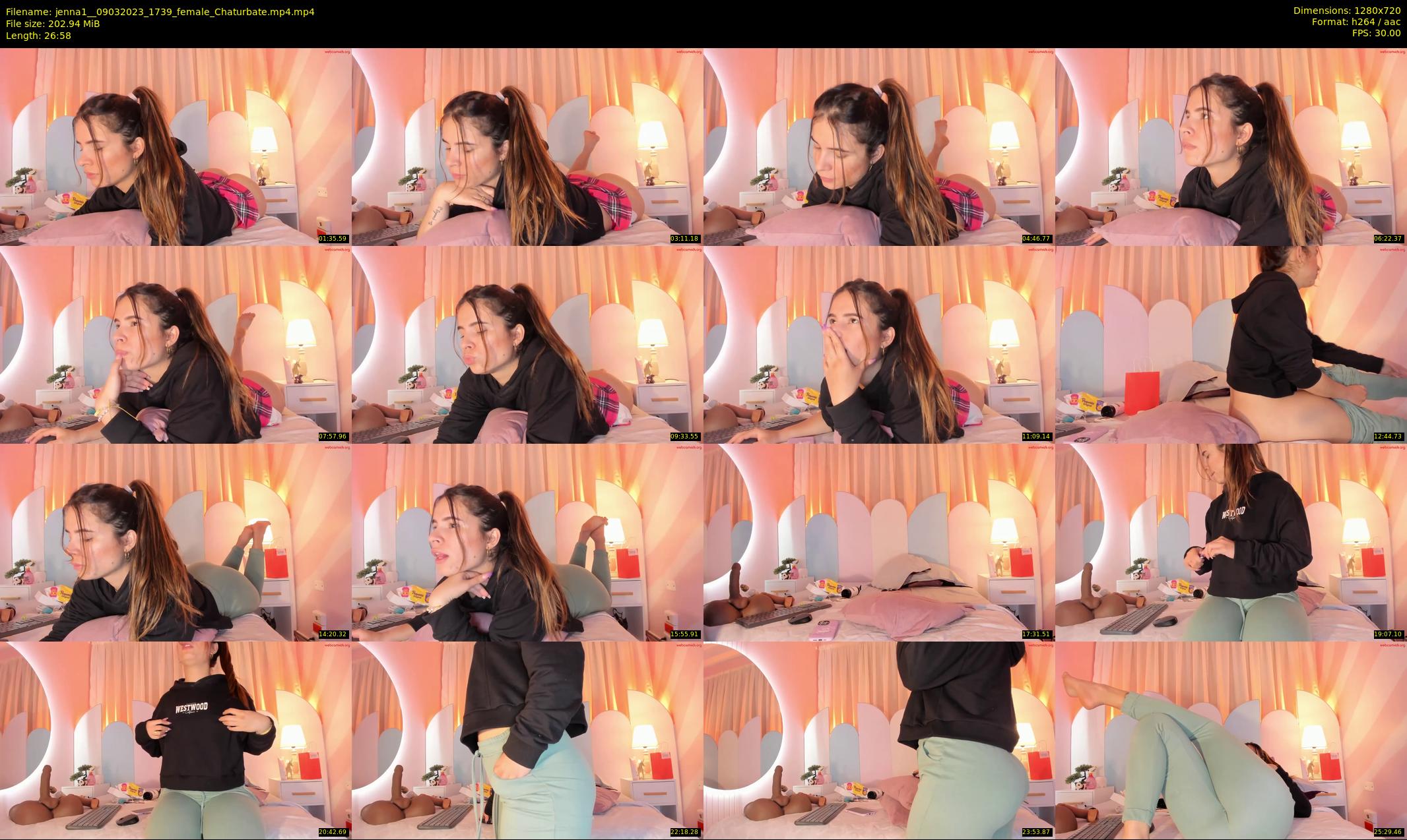 jenna1_ — 27 minute Chaturbate female cam show recording, 720p, Mar 9, 2023